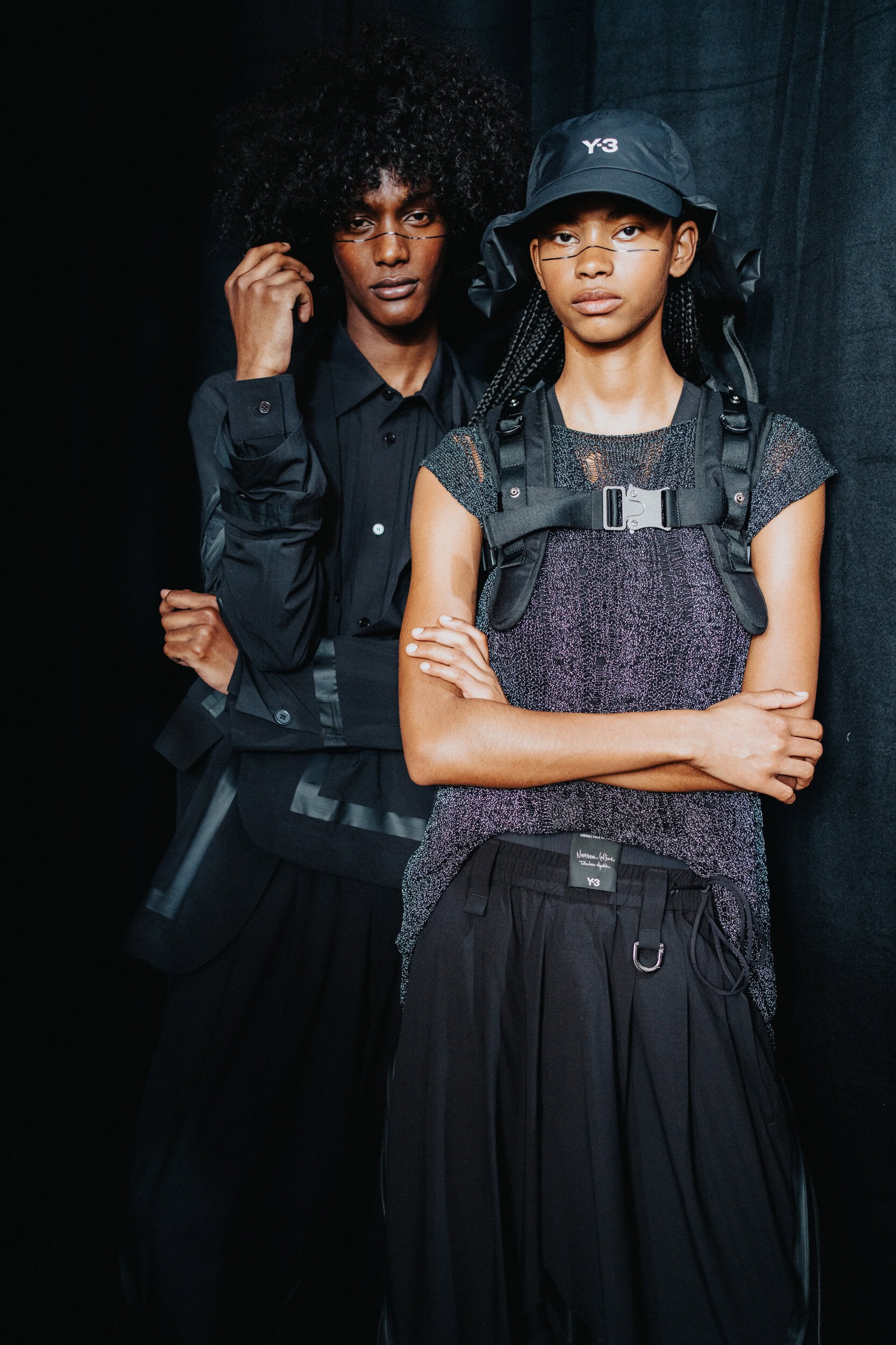 Y-3 Spring 2027 Men's Fashion Show Backstage