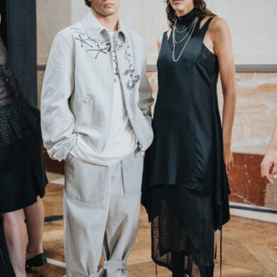 Y-3 Spring 2027 Men's Fashion Show Backstage