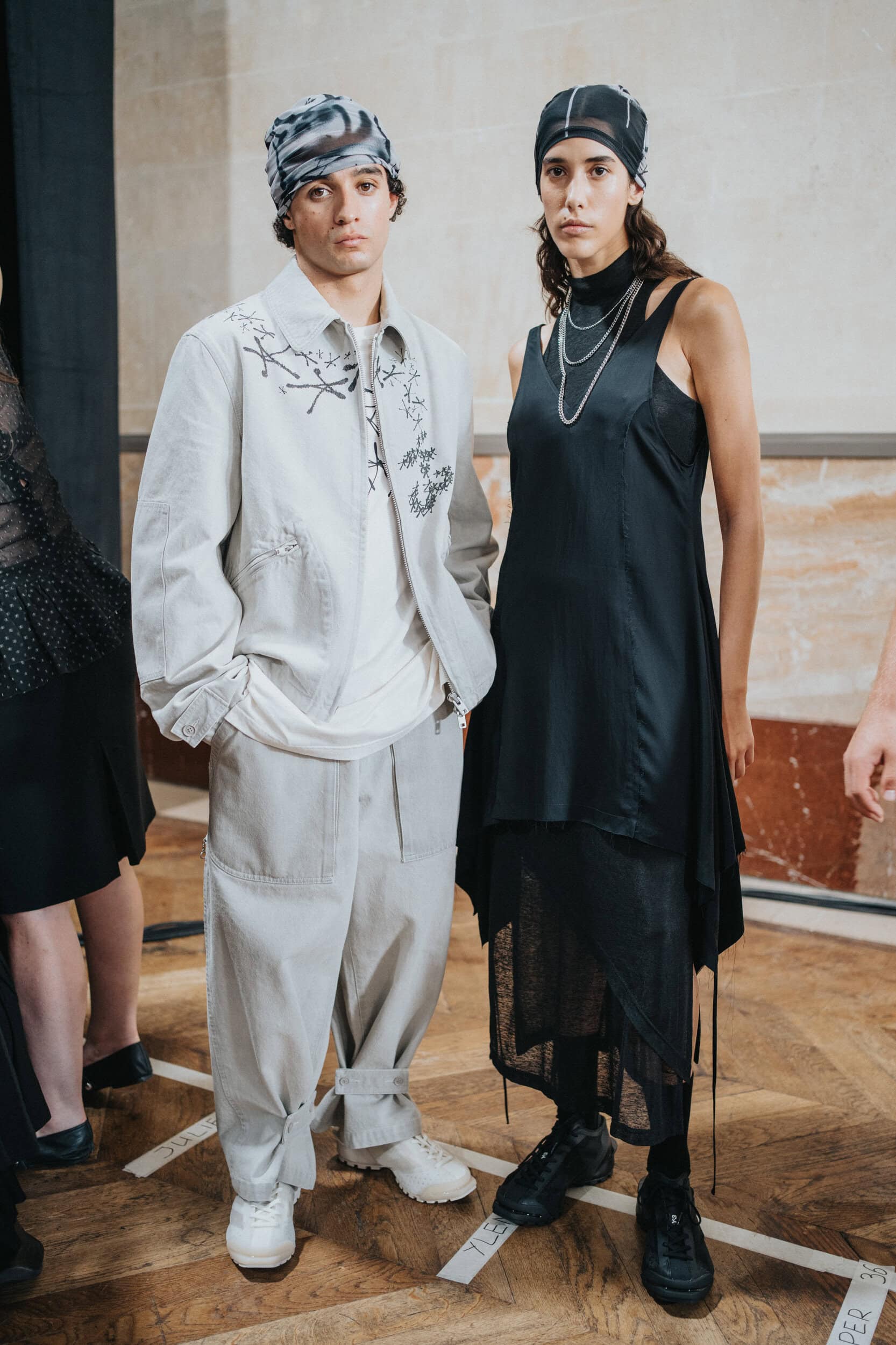 Y-3 Spring 2027 Men's Fashion Show Backstage