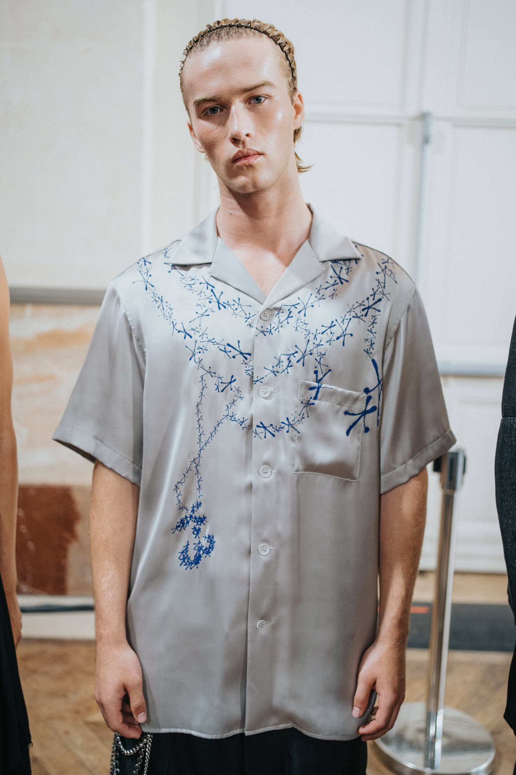 Y-3 Spring 2027 Men's Fashion Show Backstage
