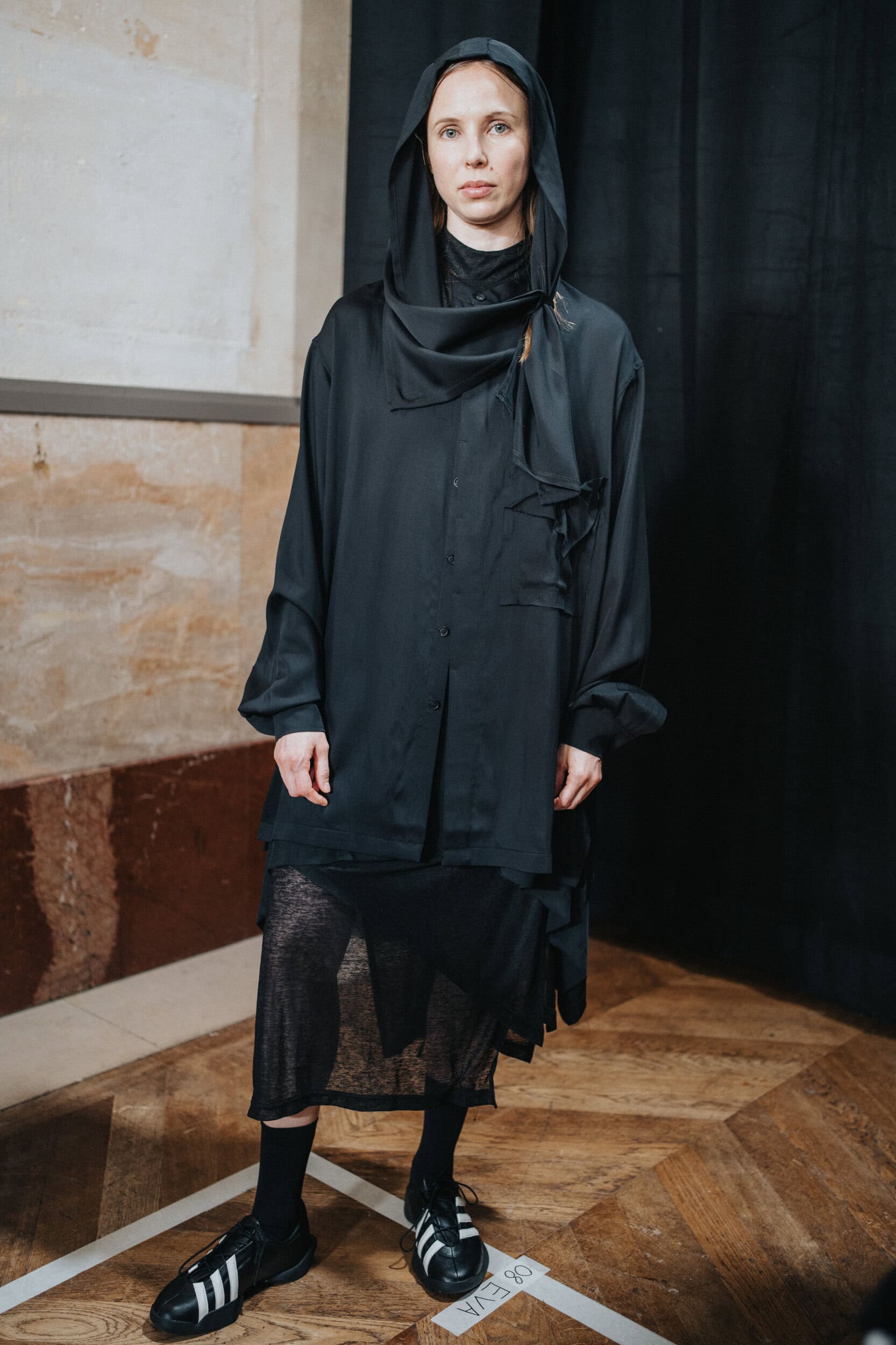 Y-3 Spring 2027 Men's Fashion Show Backstage