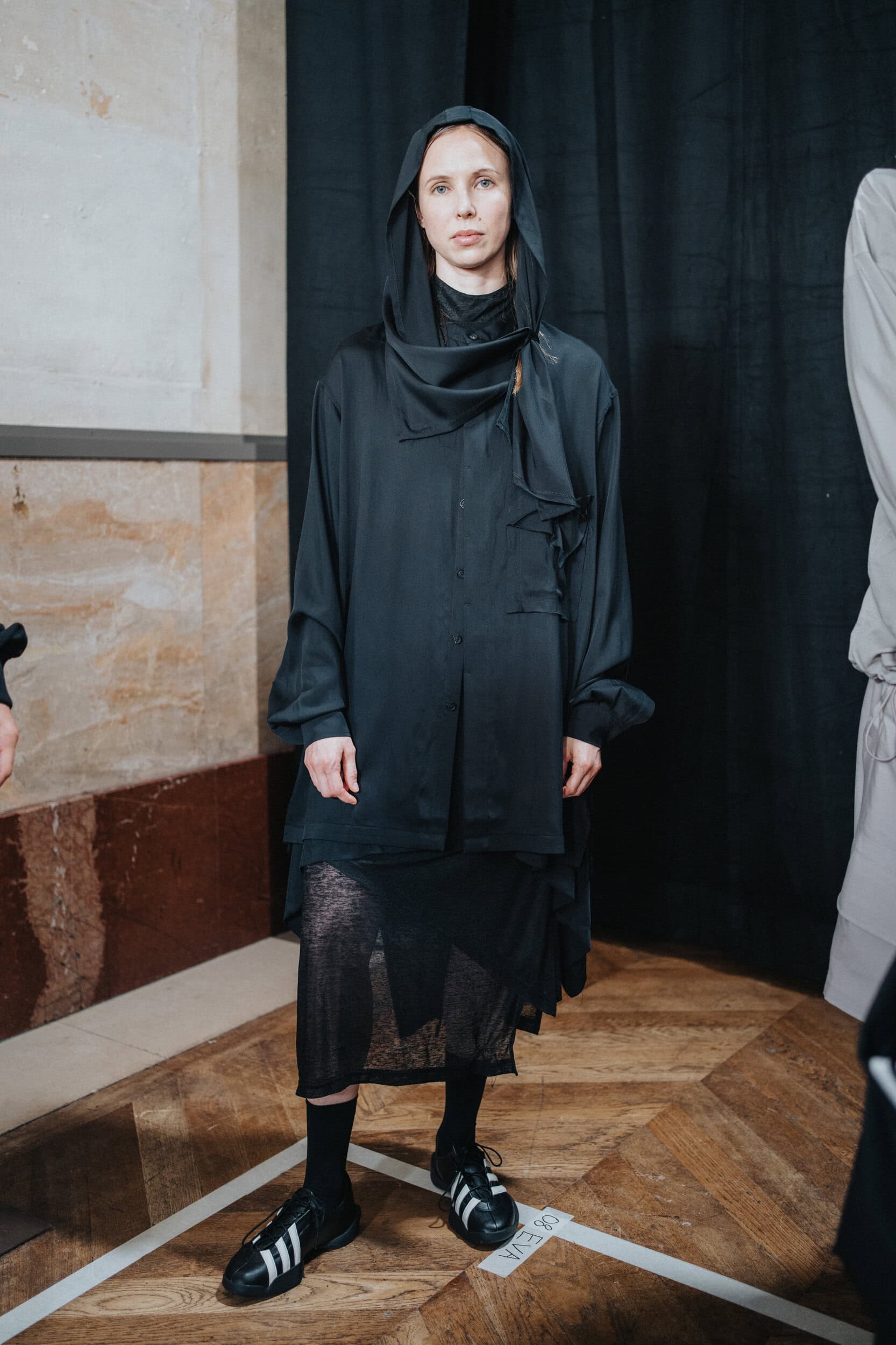 Y-3 Spring 2027 Men's Fashion Show Backstage