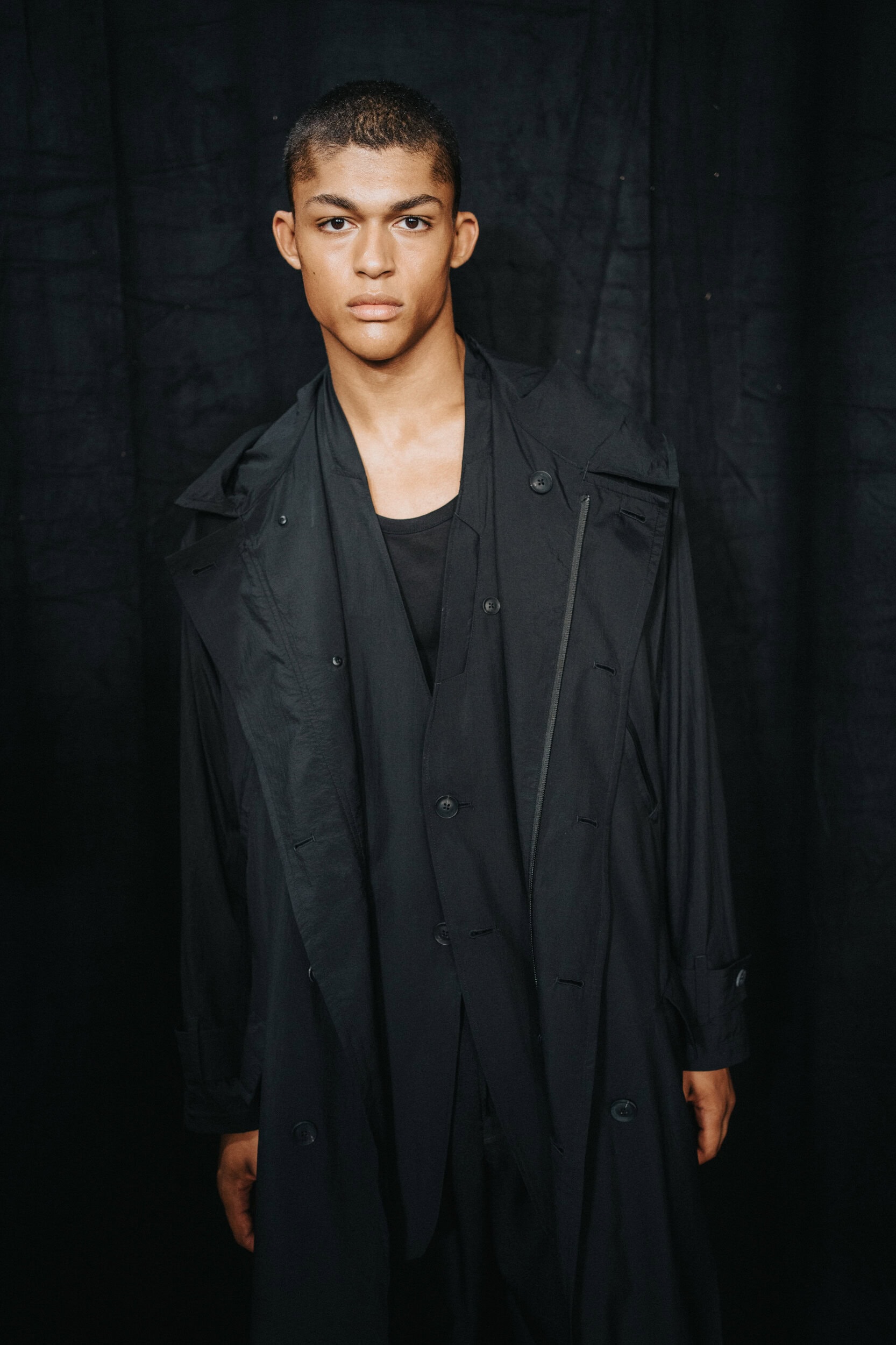 Y-3 Spring 2027 Men's Fashion Show Backstage