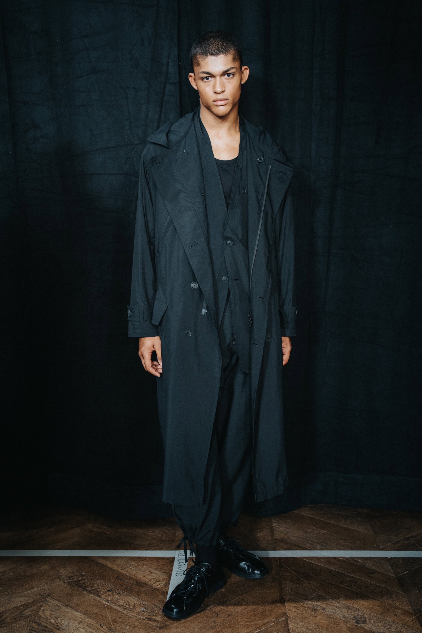 Y-3 Spring 2027 Men's Fashion Show Backstage