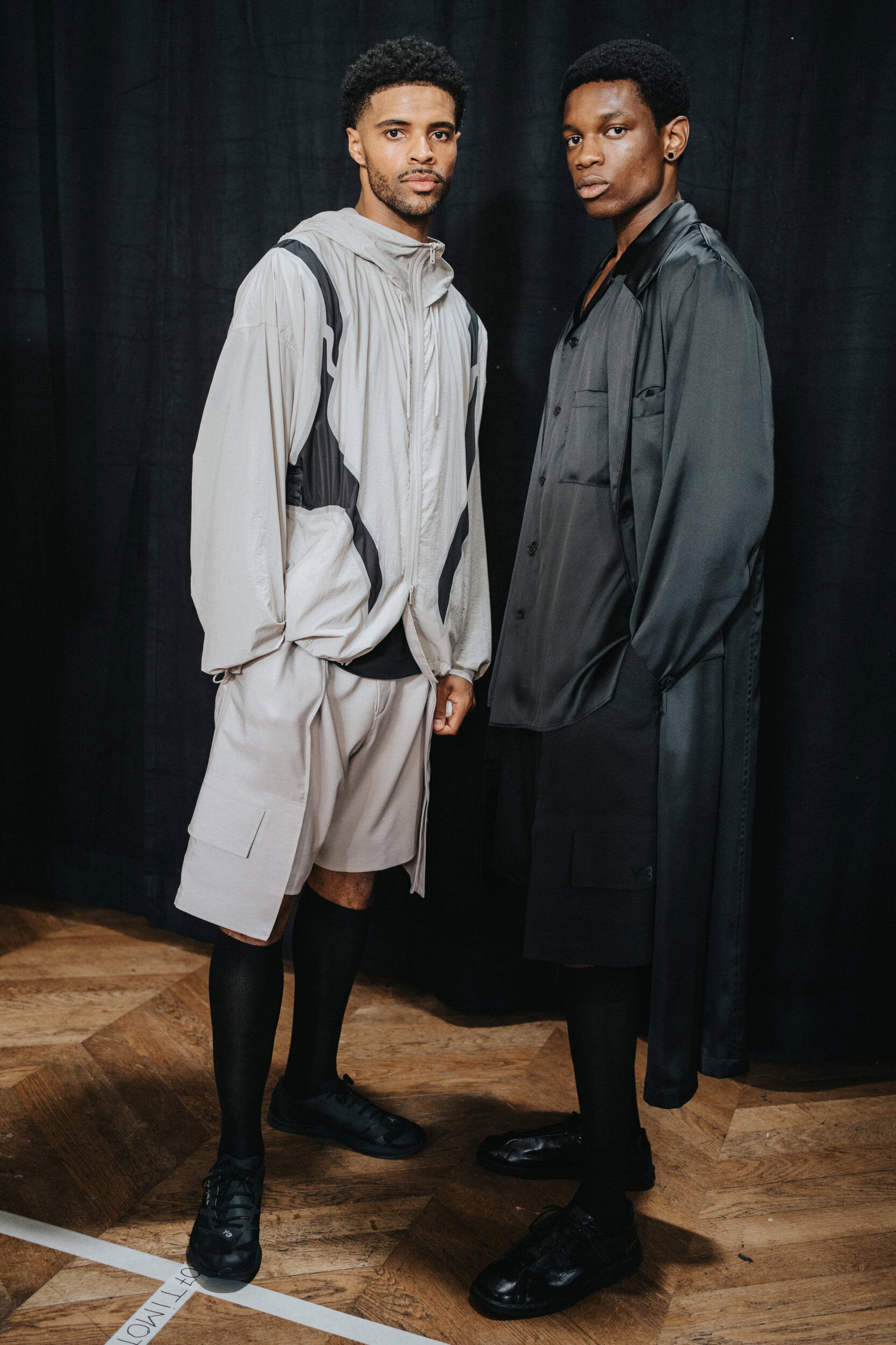 Y-3 Spring 2027 Men's Fashion Show Backstage