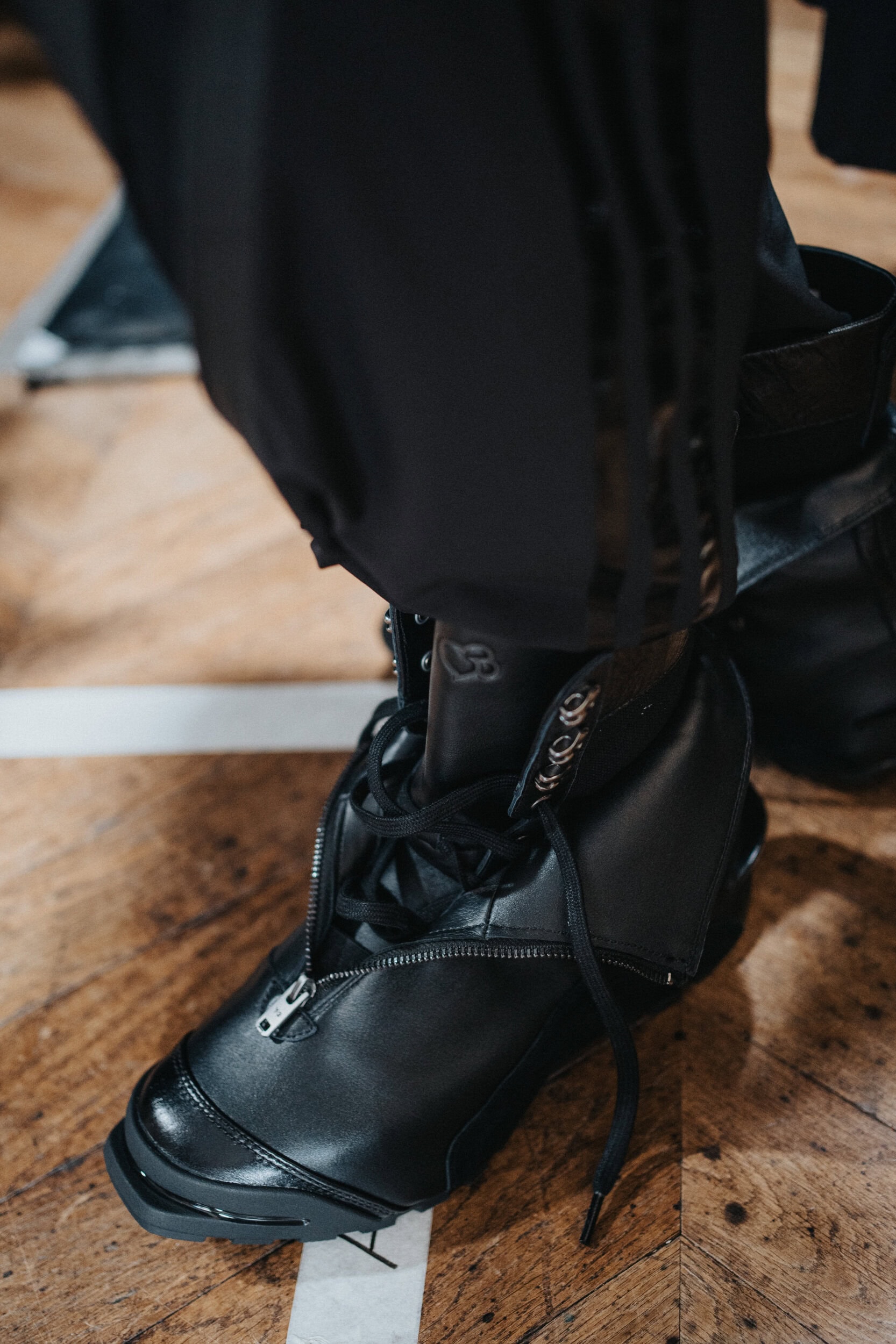 Y-3 Spring 2027 Men's Fashion Show Backstage