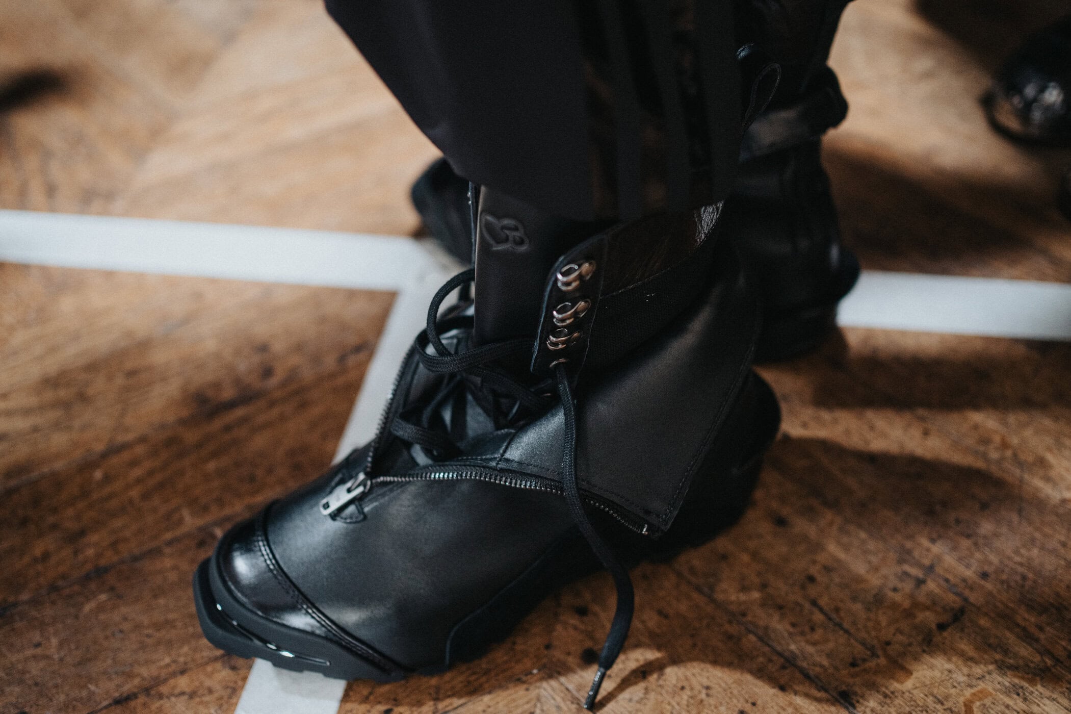 Y-3 Spring 2027 Men's Fashion Show Backstage