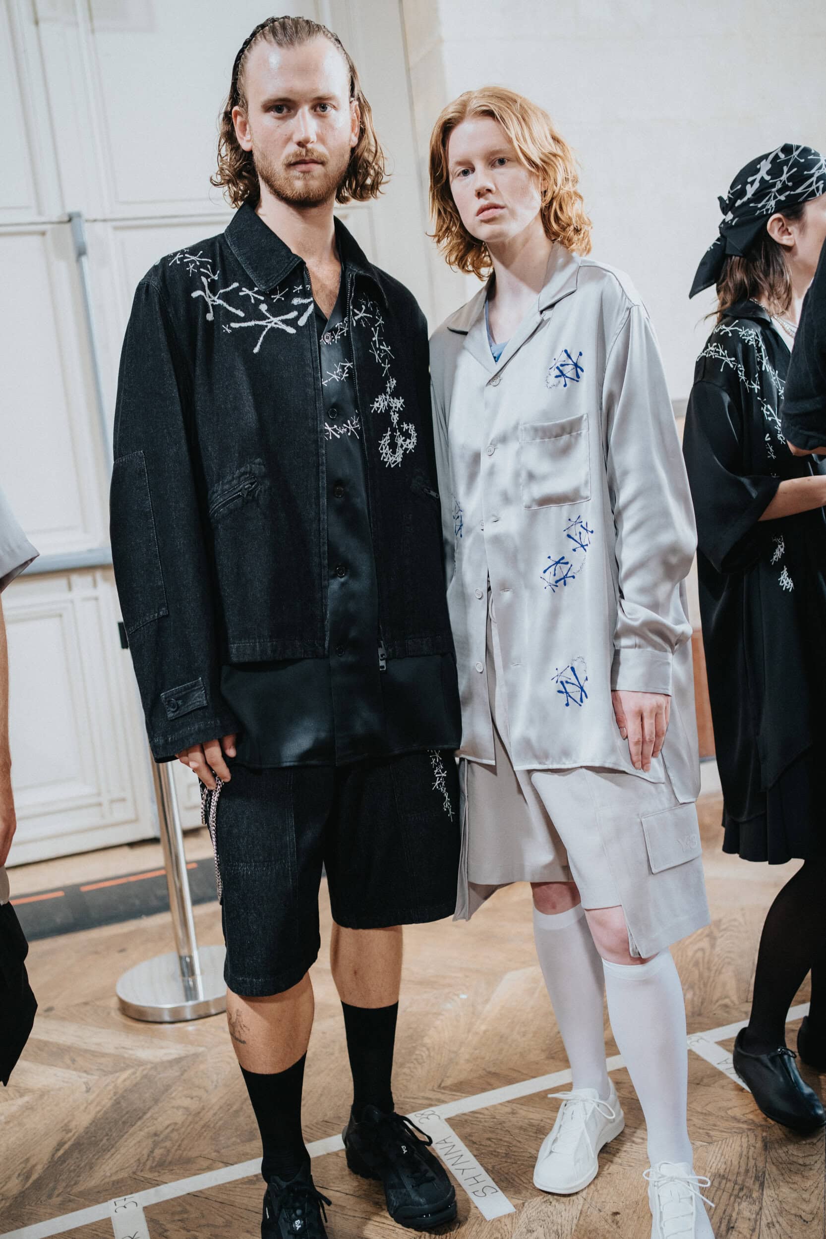 Y-3 Spring 2027 Men's Fashion Show Backstage