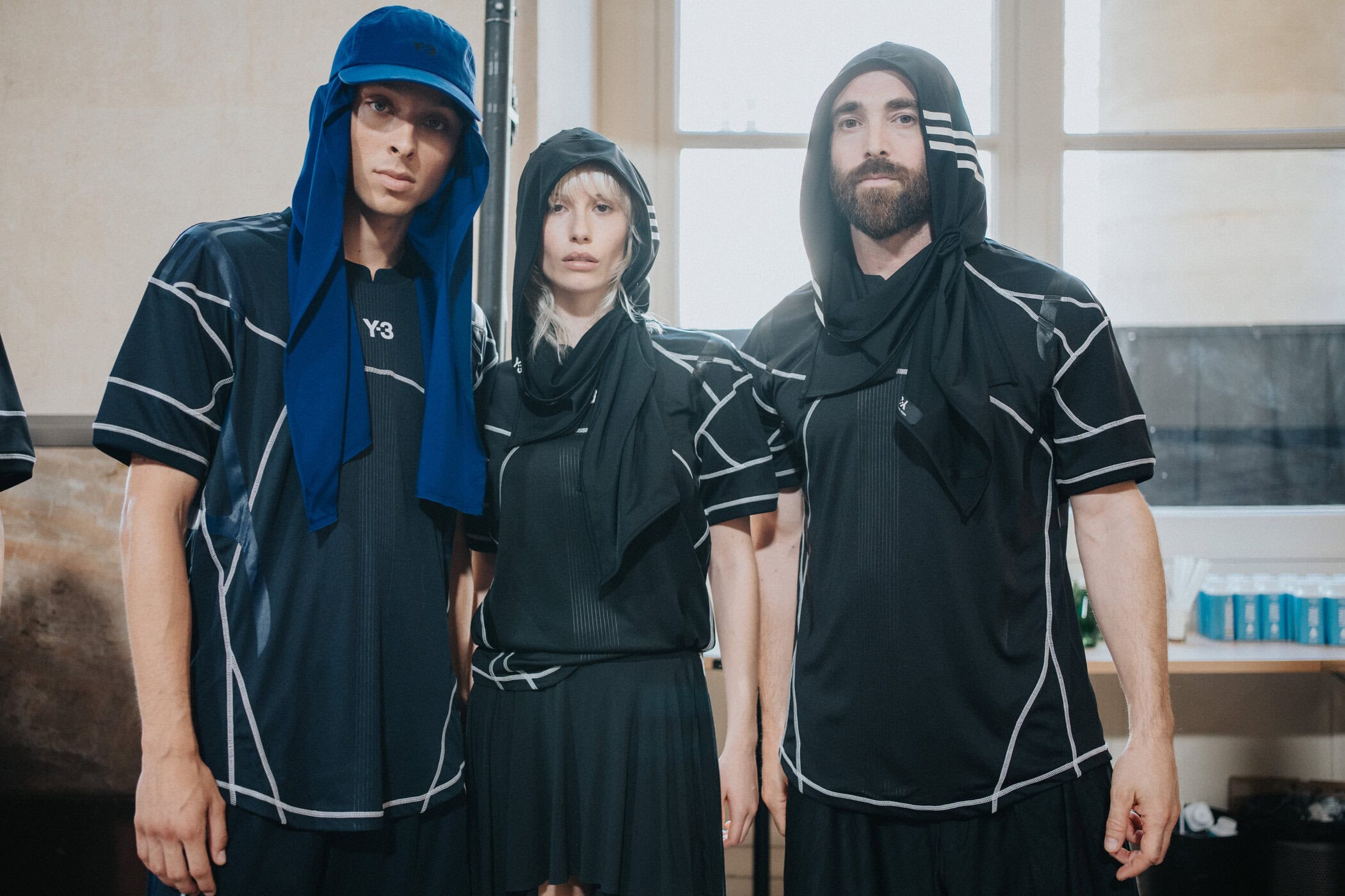 Y-3 Spring 2027 Men's Fashion Show Backstage