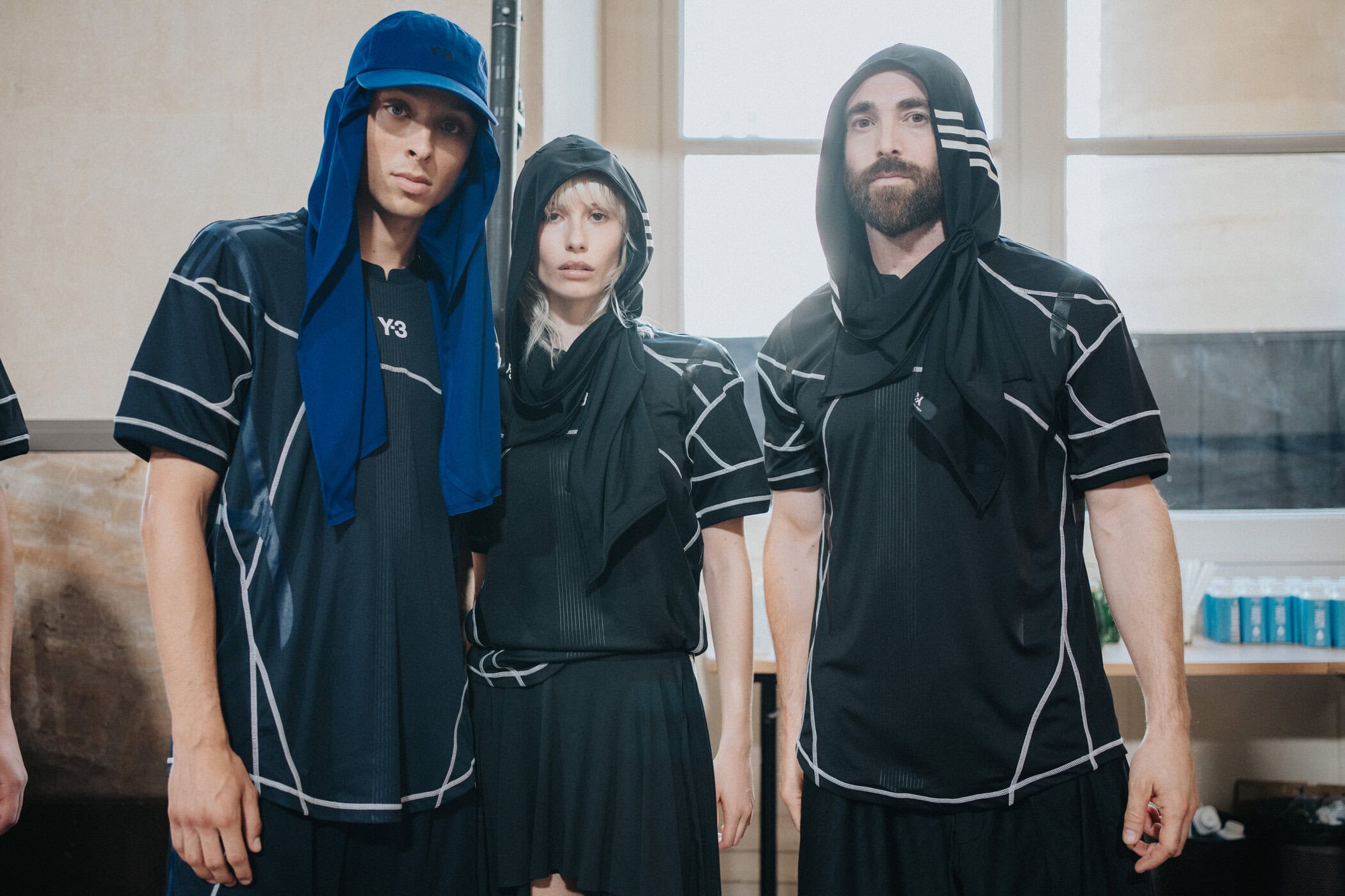 Y-3 Spring 2027 Men's Fashion Show Backstage