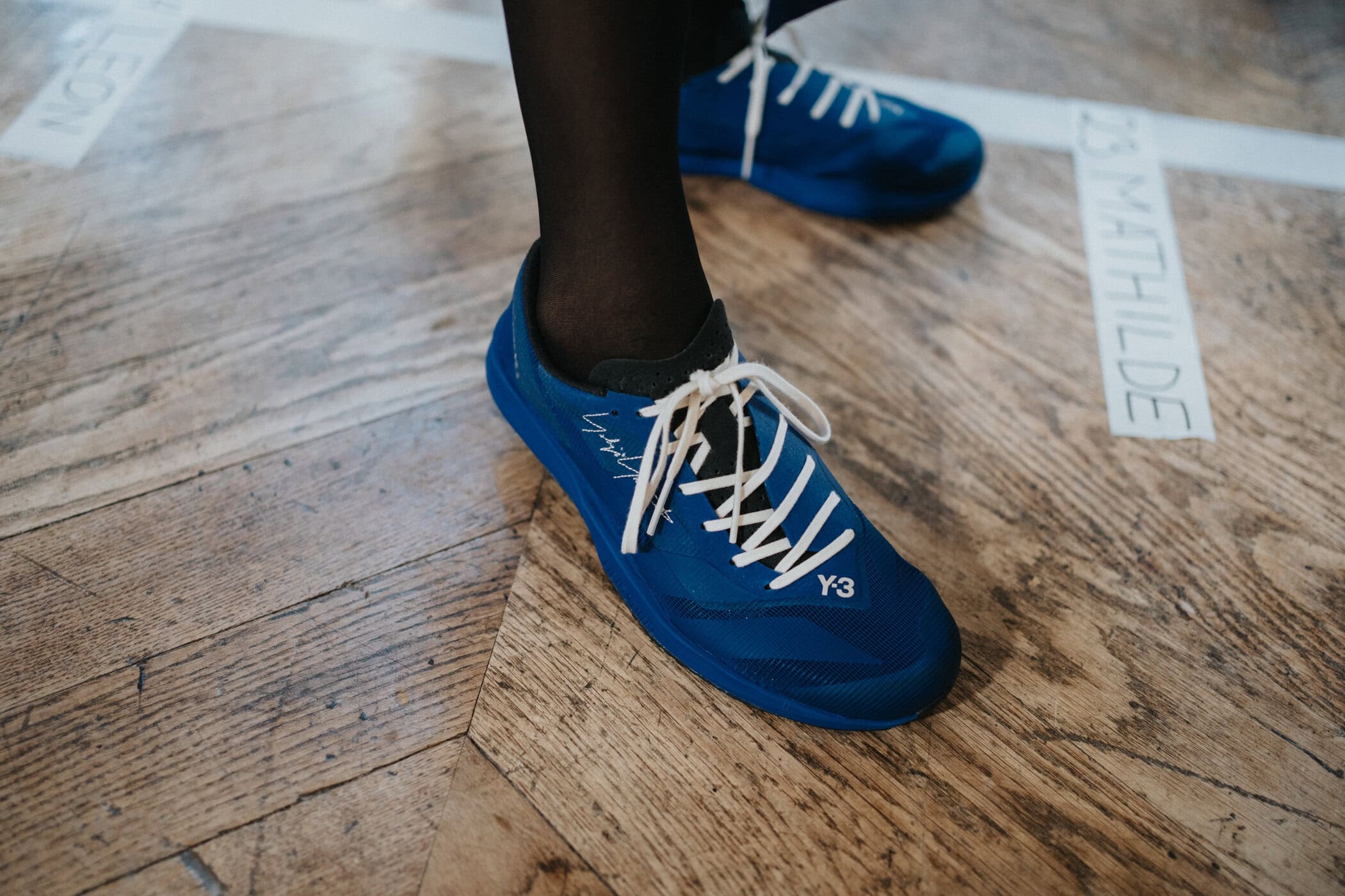 Y-3 Spring 2027 Men's Fashion Show Backstage