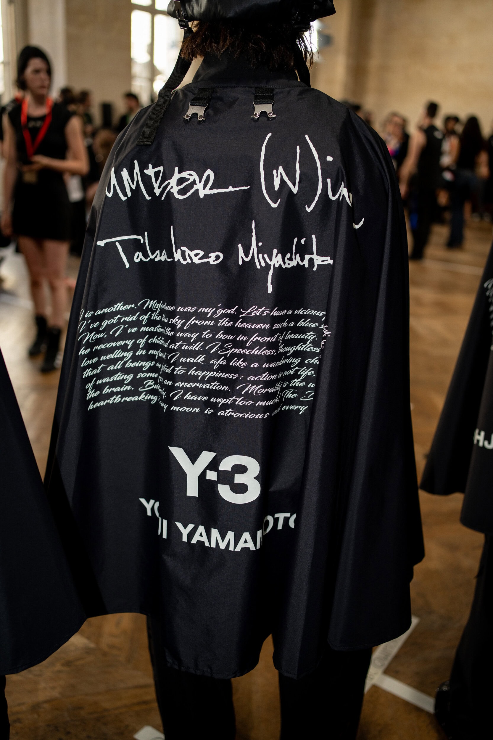 Y-3 Spring 2027 Men's Fashion Show Backstage