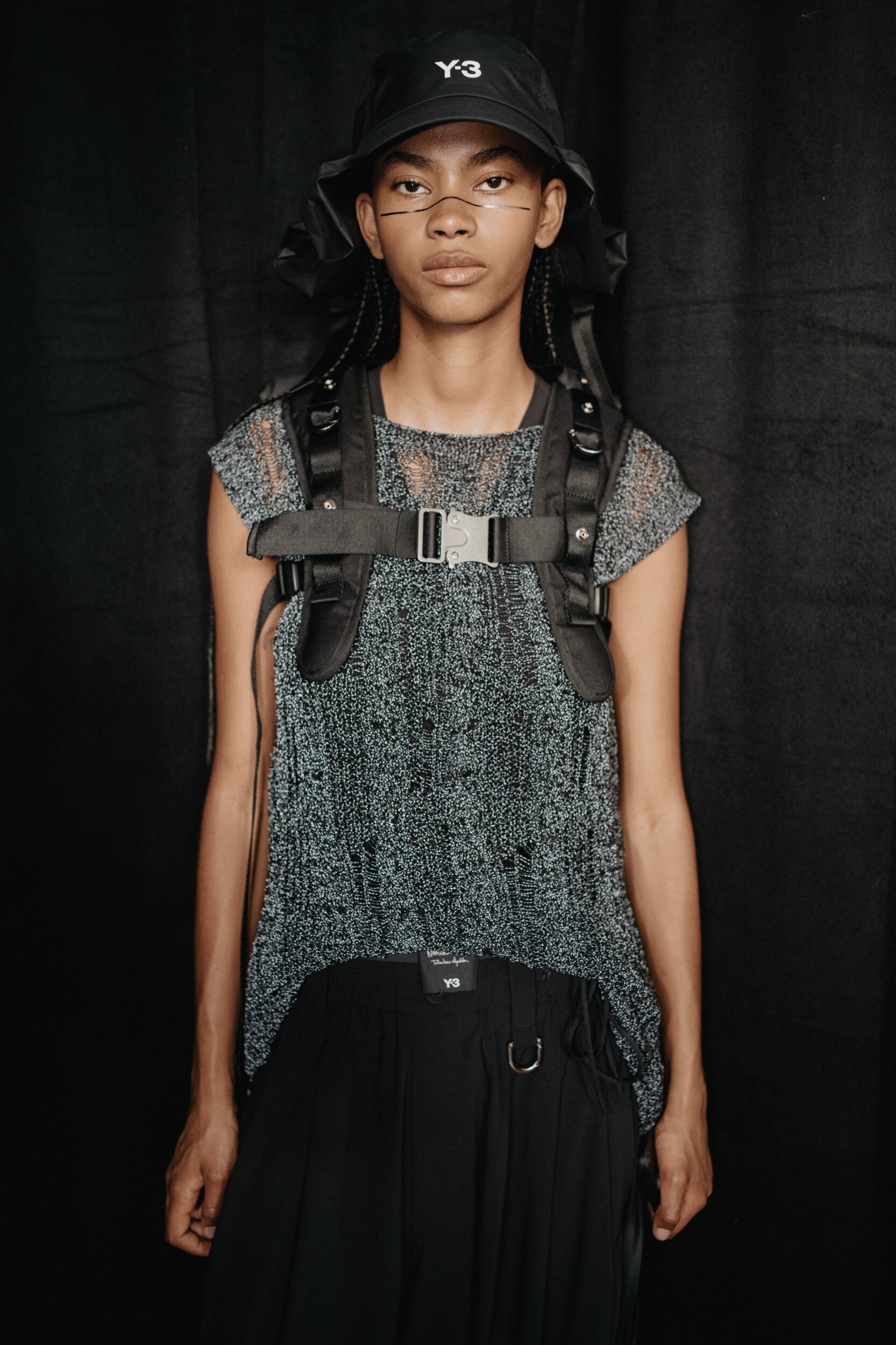 Y-3 Spring 2027 Men's Fashion Show Backstage