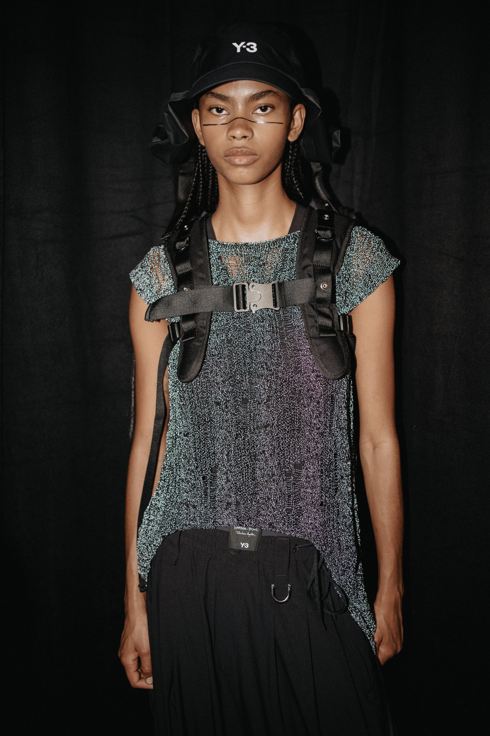 Y-3 Spring 2027 Men's Fashion Show Backstage