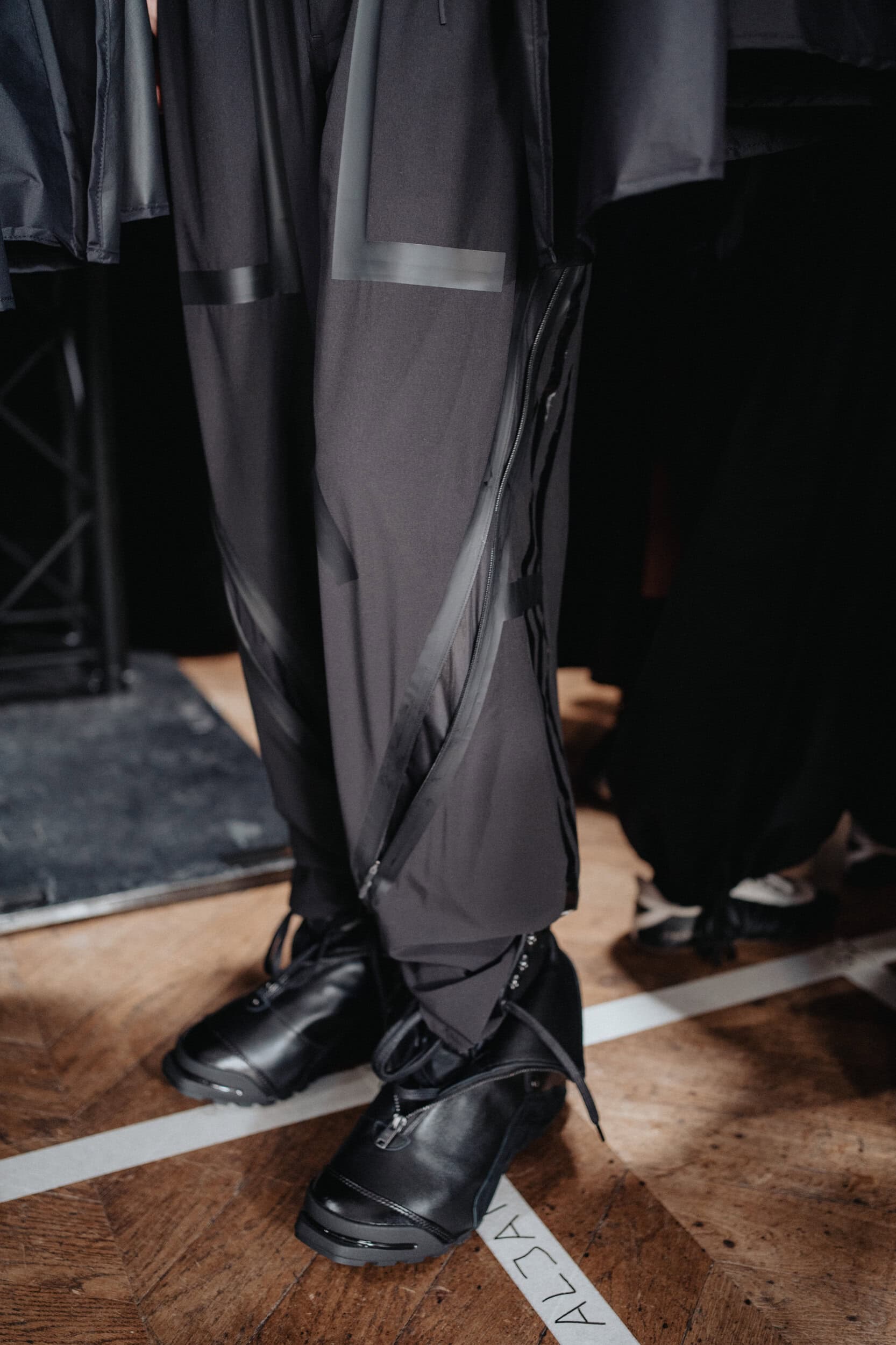 Y-3 Spring 2027 Men's Fashion Show Backstage