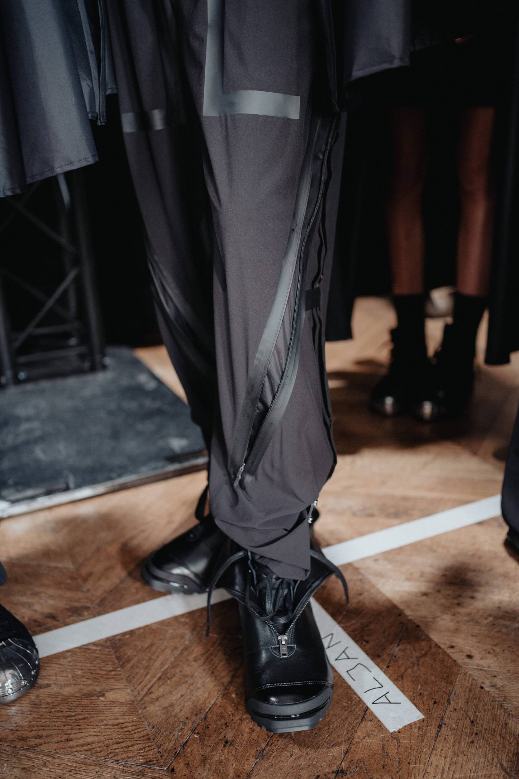 Y-3 Spring 2027 Men's Fashion Show Backstage