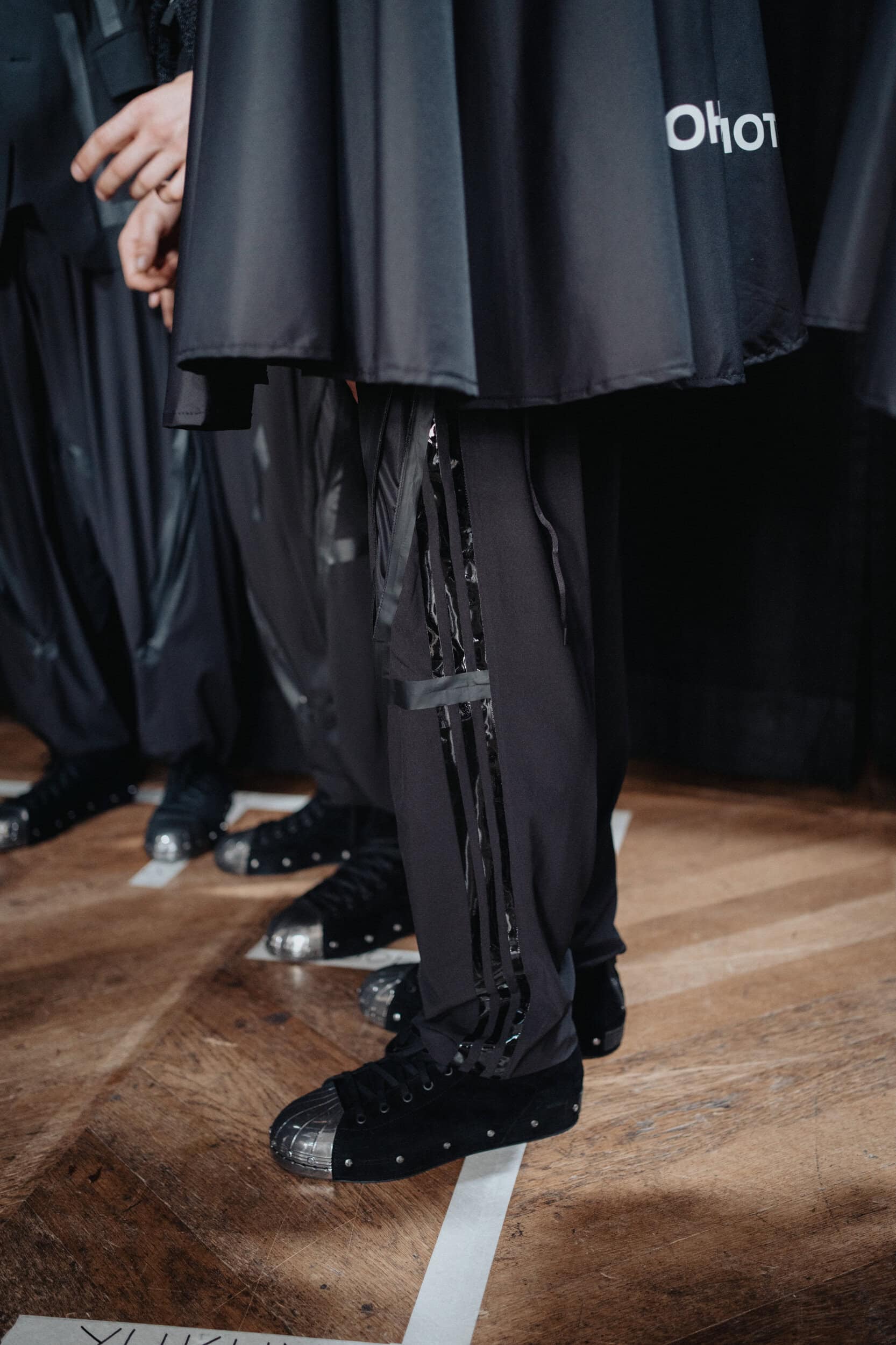 Y-3 Spring 2027 Men's Fashion Show Backstage