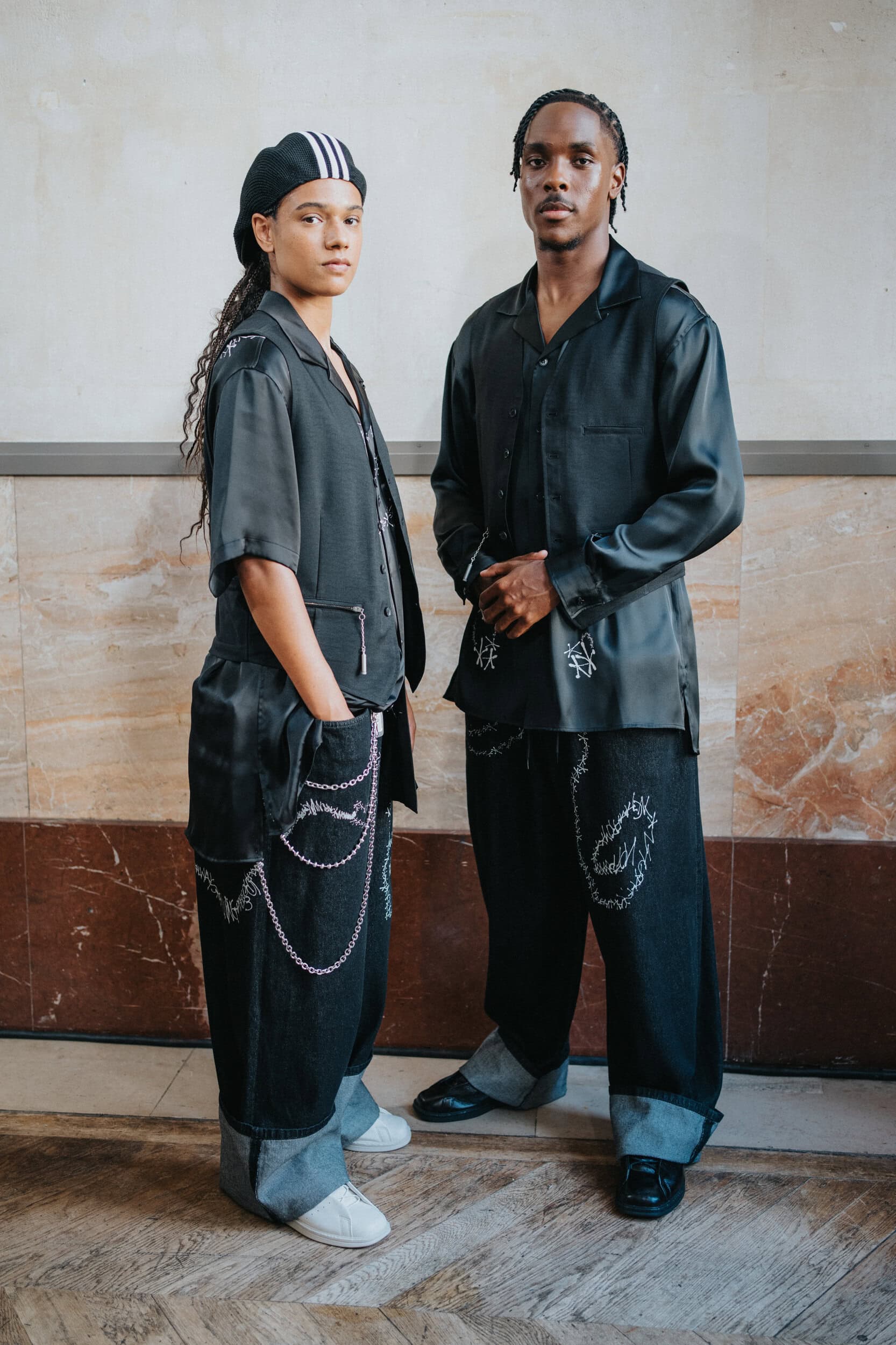 Y-3 Spring 2027 Men's Fashion Show Backstage