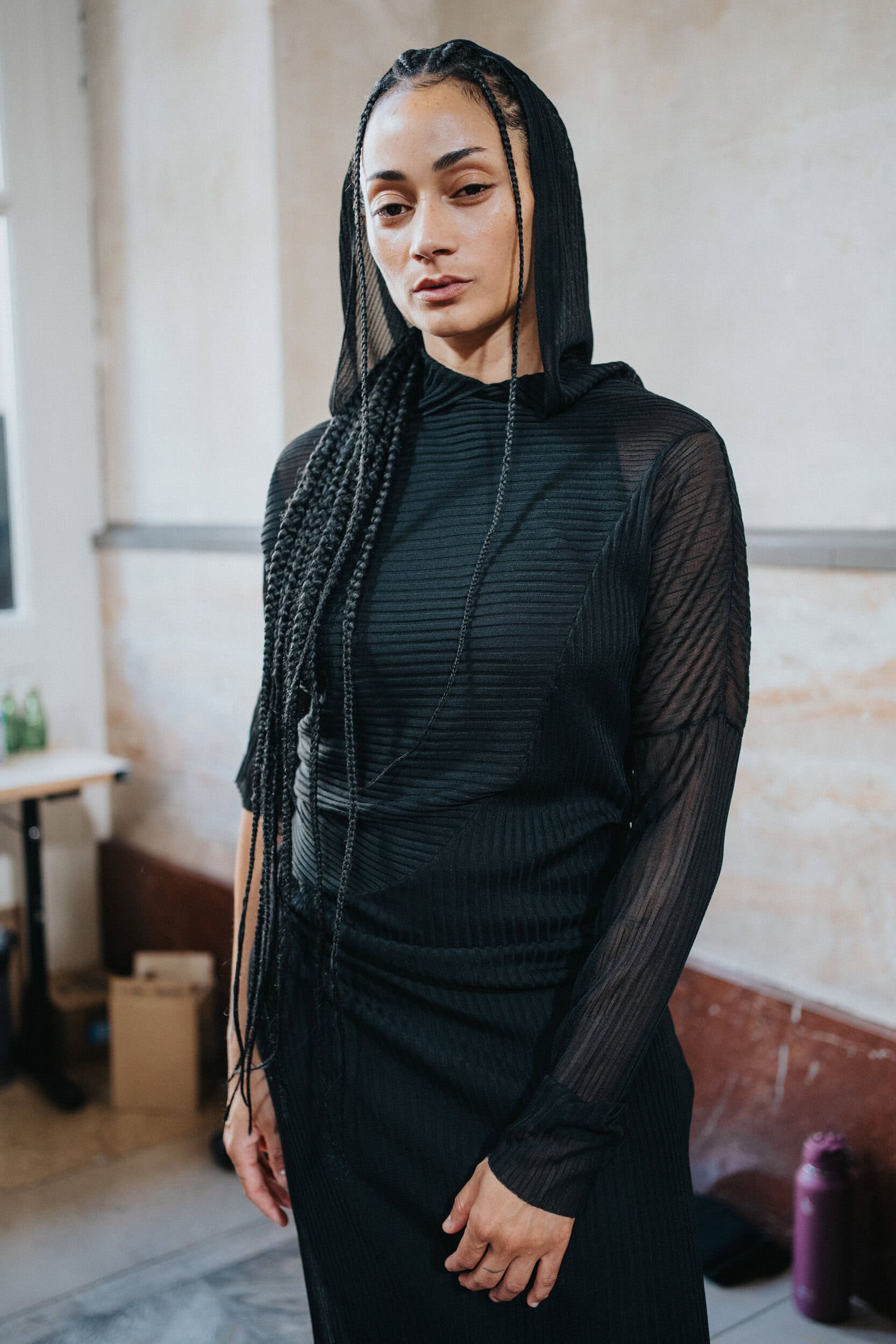 Y-3 Spring 2027 Men's Fashion Show Backstage