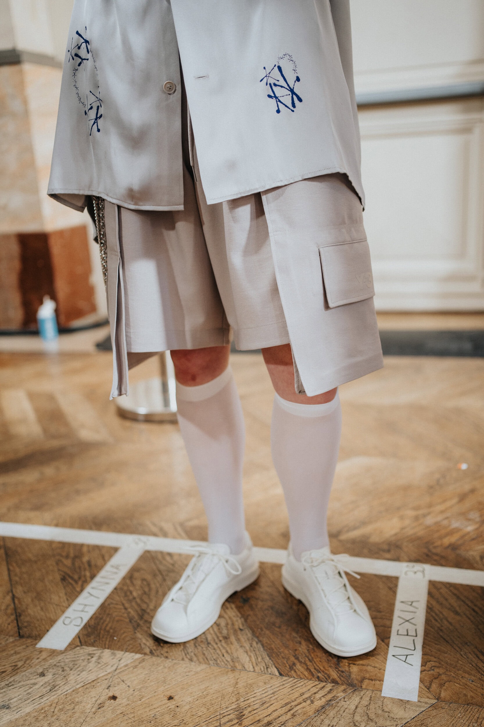 Y-3 Spring 2027 Men's Fashion Show Backstage