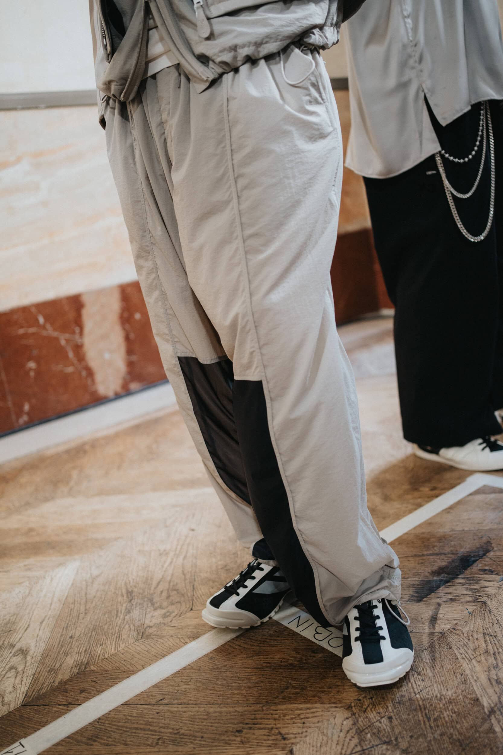 Y-3 Spring 2027 Men's Fashion Show Backstage