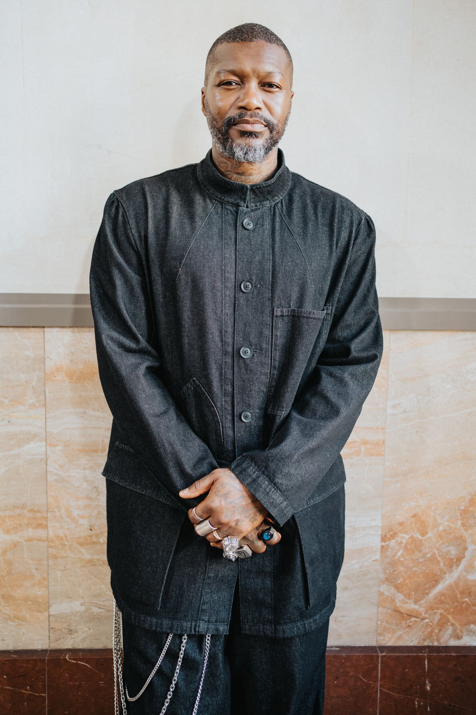 Y-3 Spring 2027 Men's Fashion Show Backstage