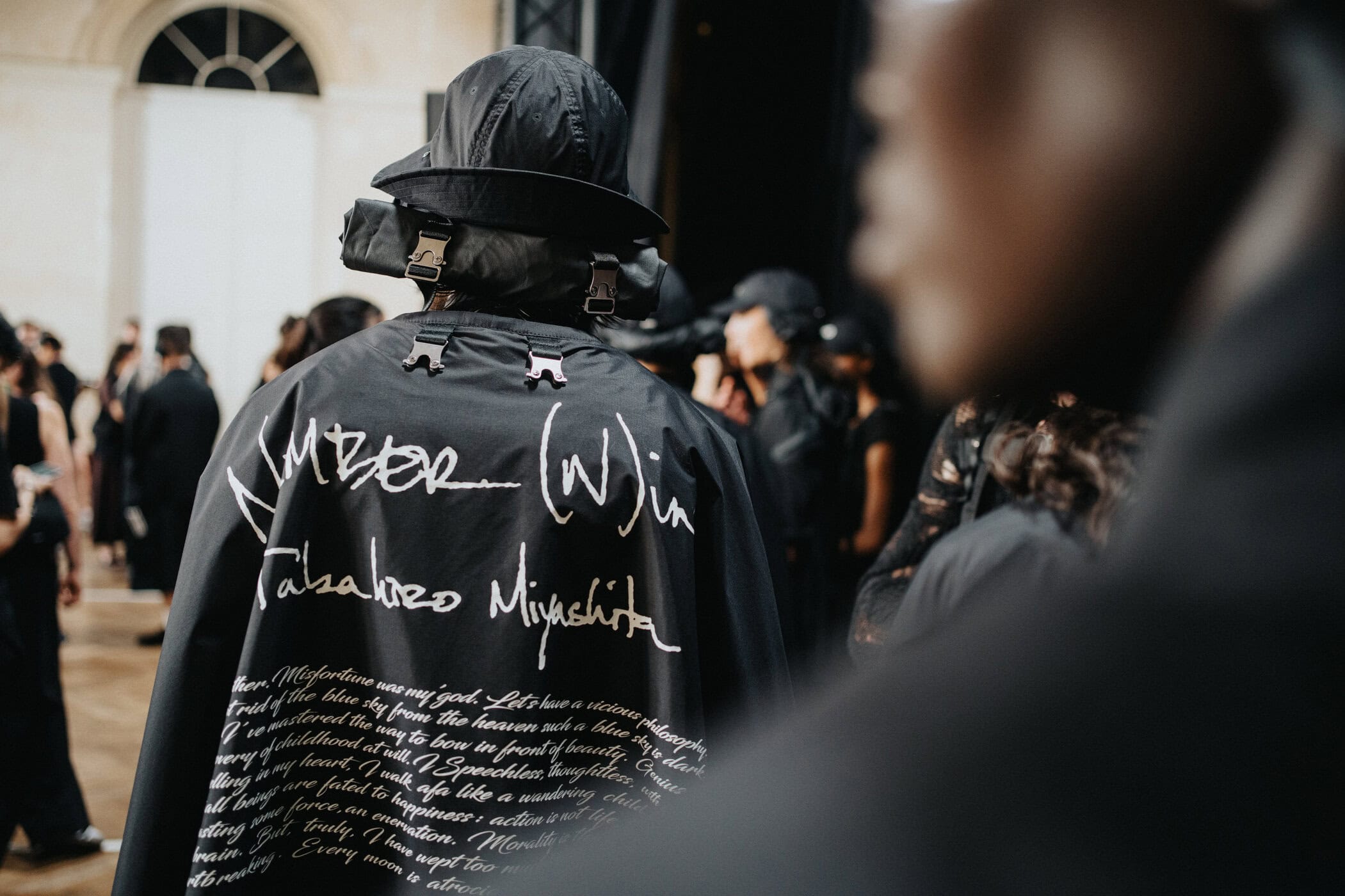 Y-3 Spring 2027 Men's Fashion Show Backstage