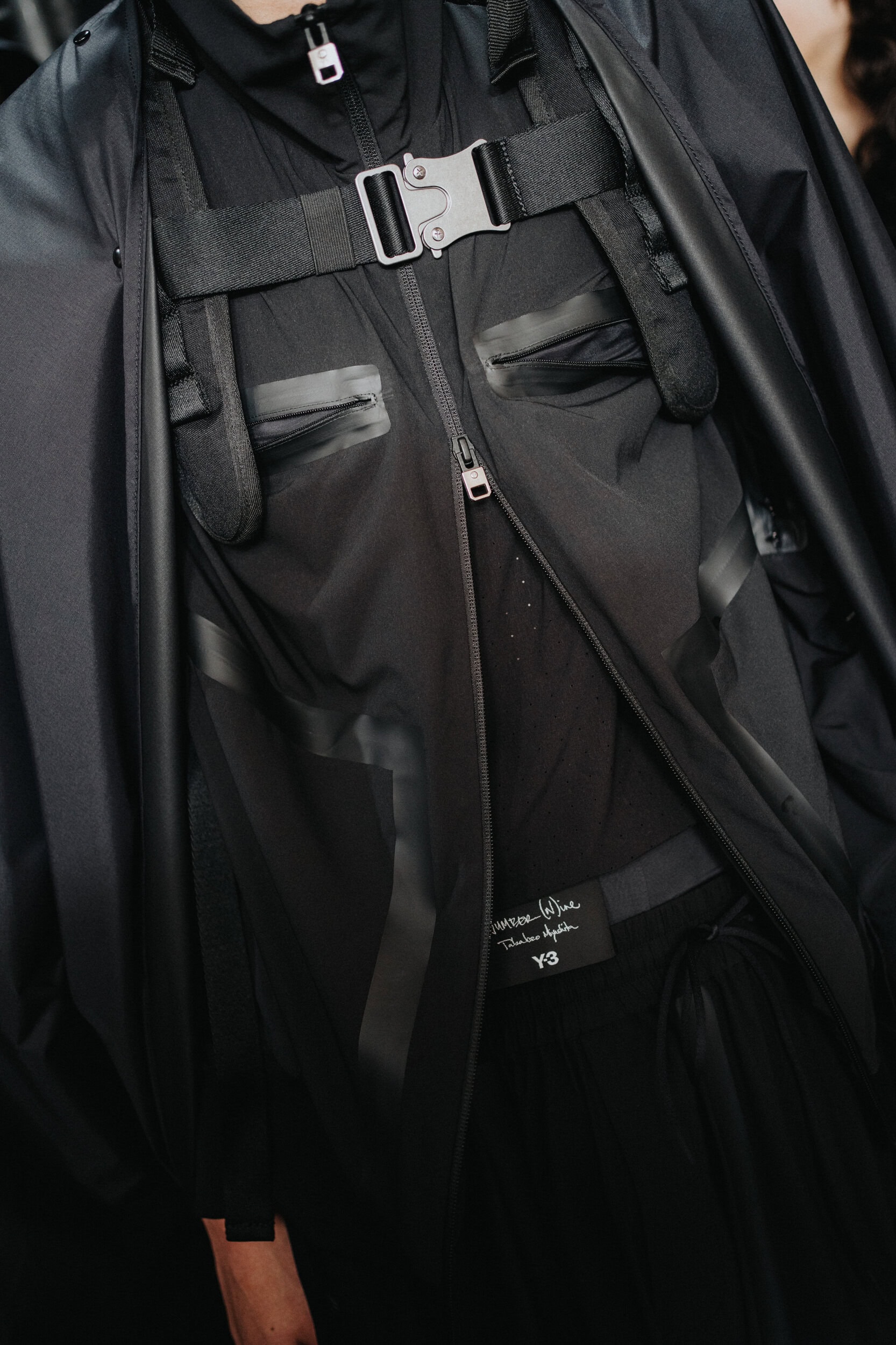 Y-3 Spring 2027 Men's Fashion Show Backstage