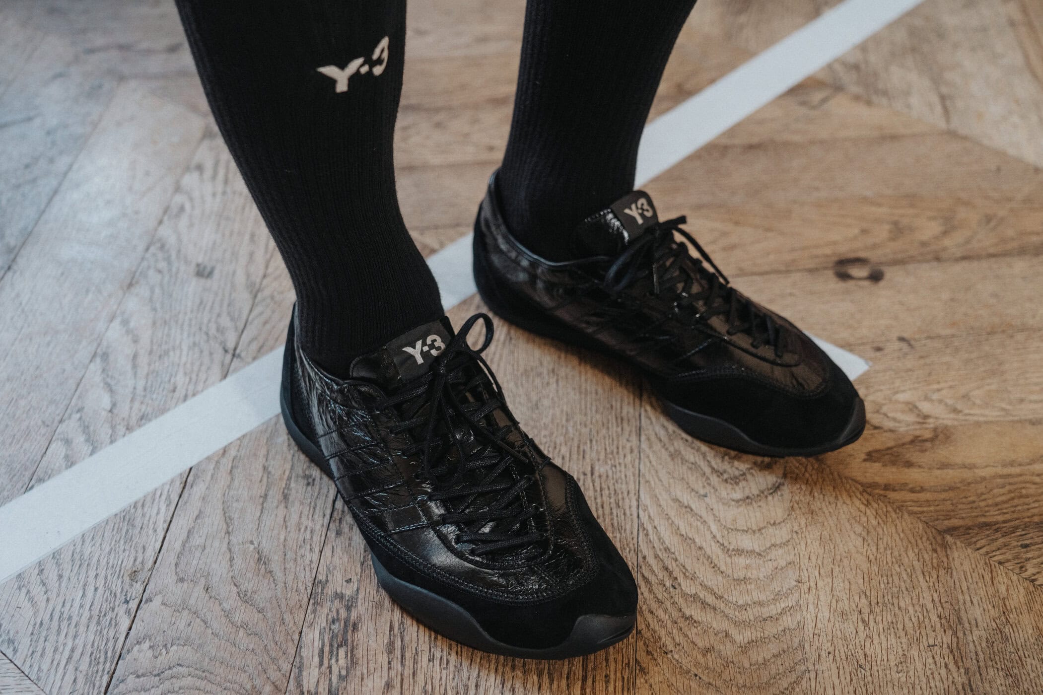 Y-3 Spring 2027 Men's Fashion Show Backstage