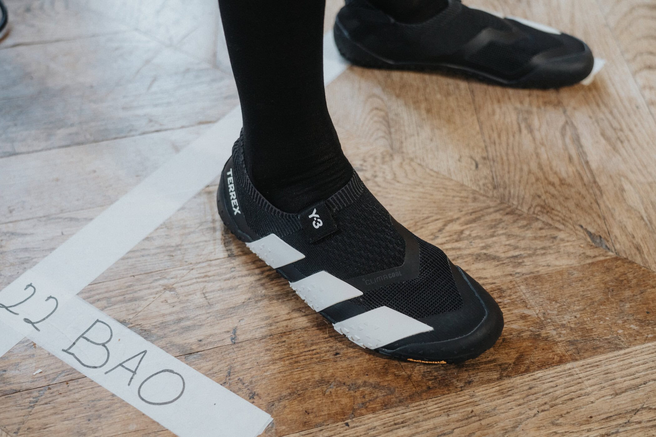 Y-3 Spring 2027 Men's Fashion Show Backstage