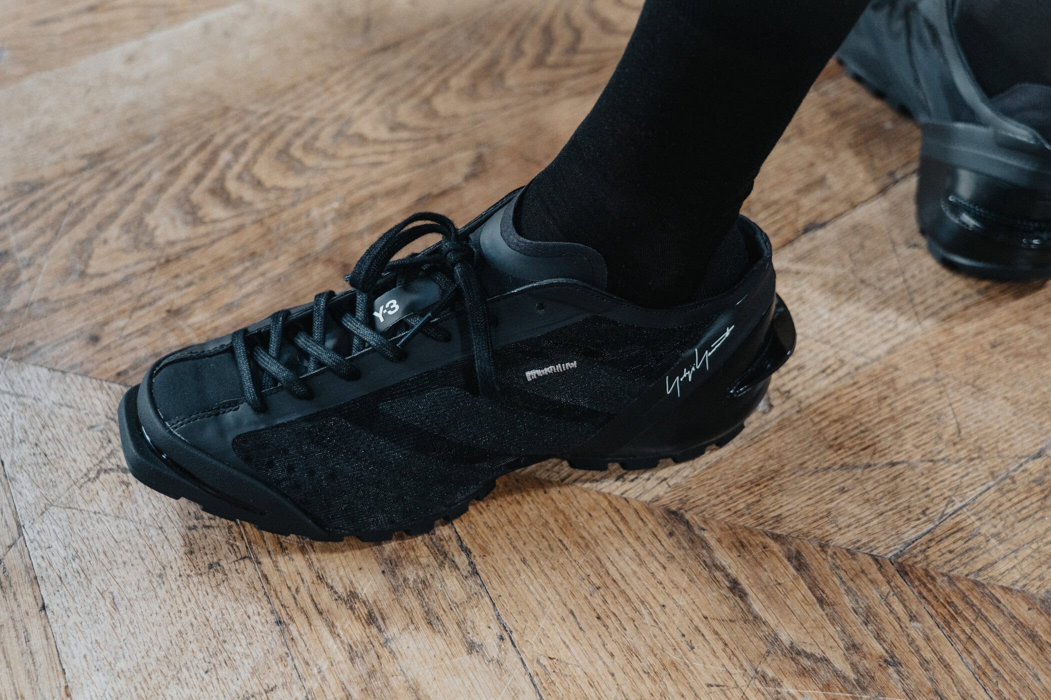 Y-3 Spring 2027 Men's Fashion Show Backstage