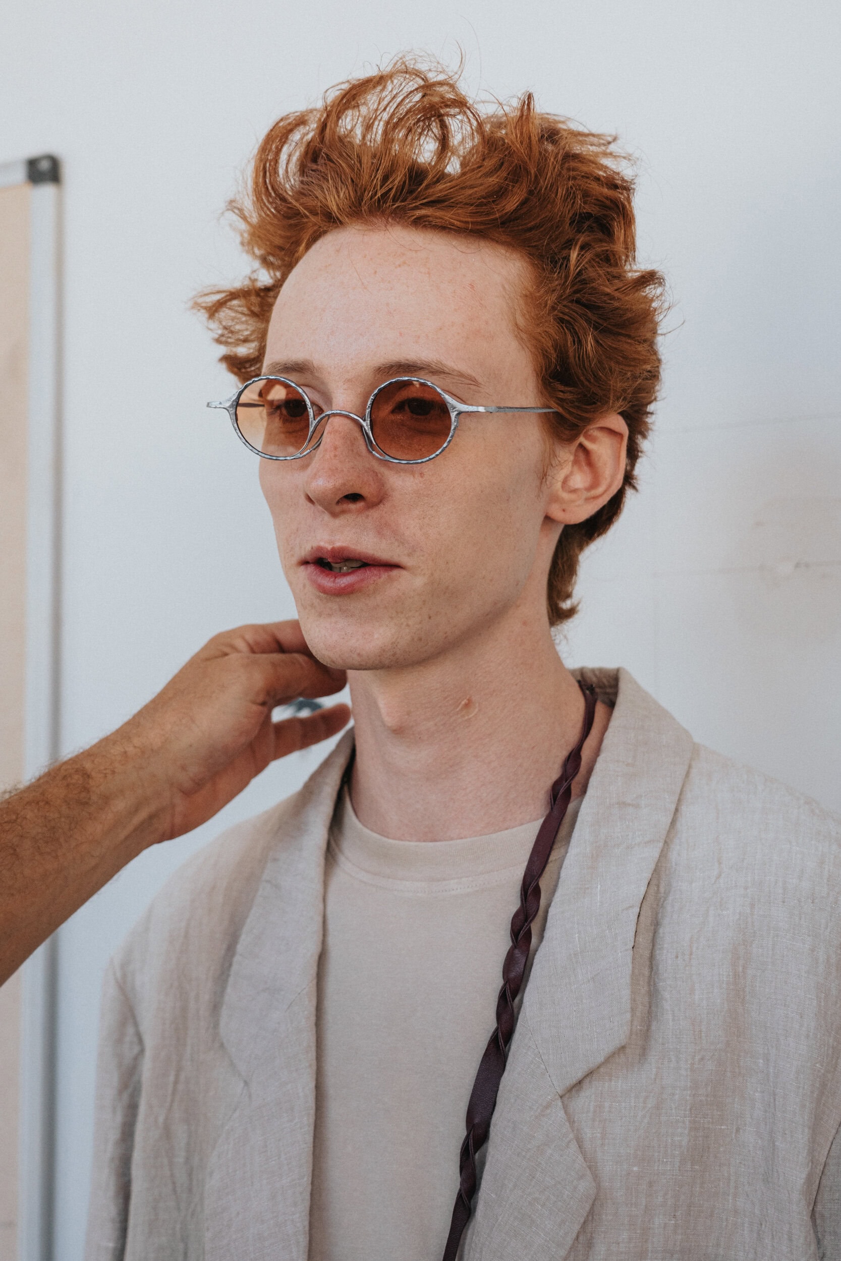 Ziggy Chen Spring 2027 Men's Fashion Show Backstage