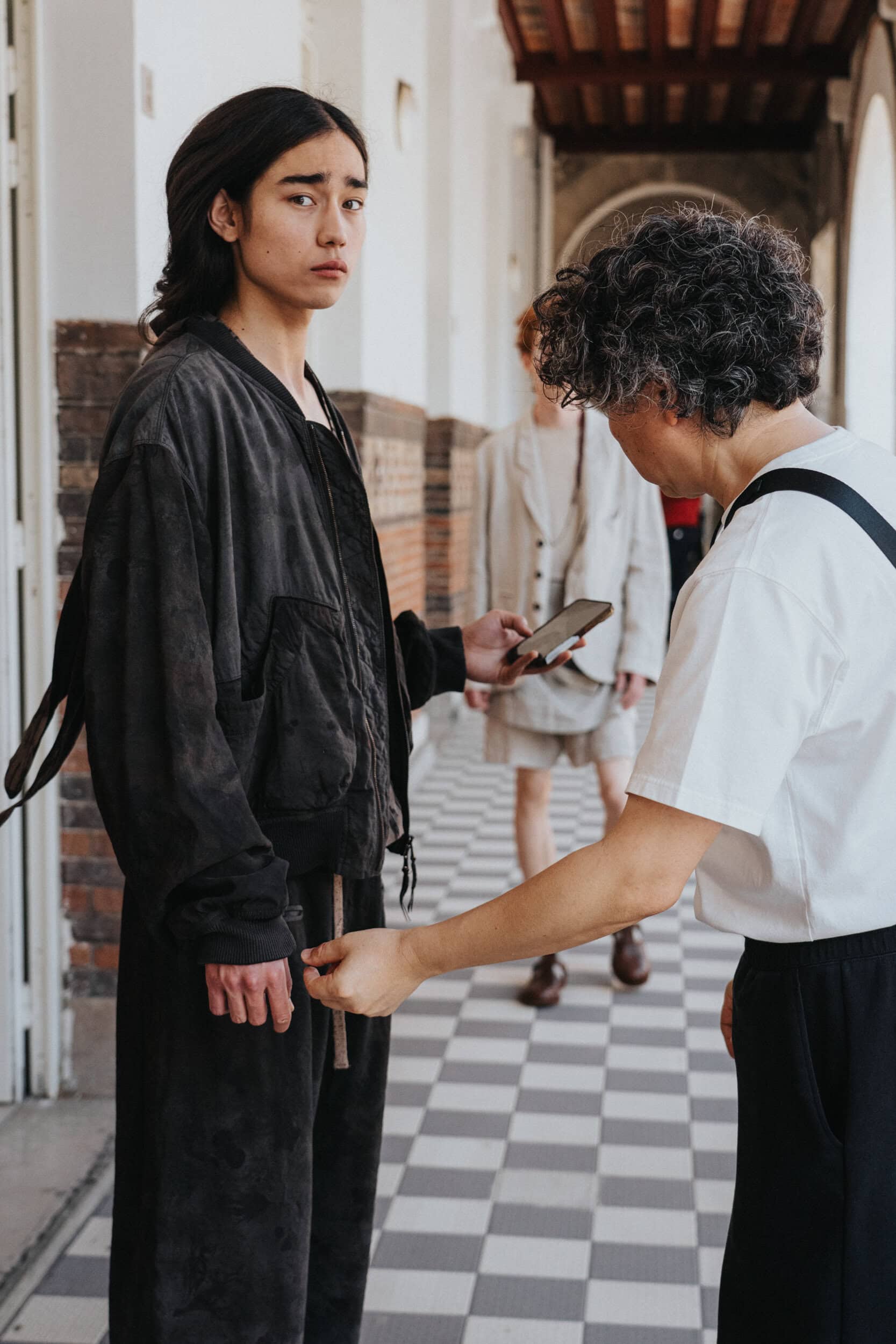 Ziggy Chen Spring 2027 Men's Fashion Show Backstage