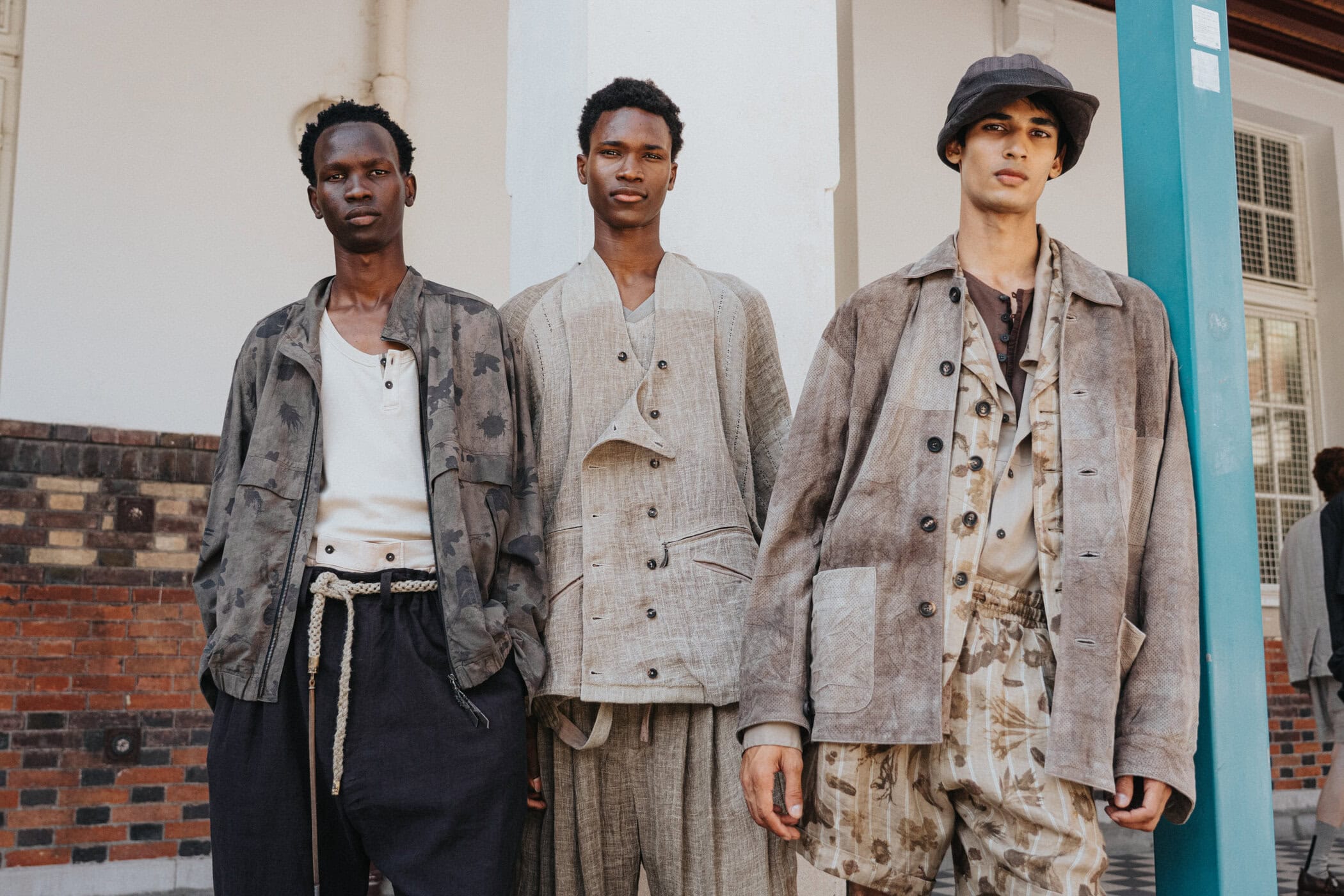 Ziggy Chen Spring 2027 Men's Fashion Show Backstage