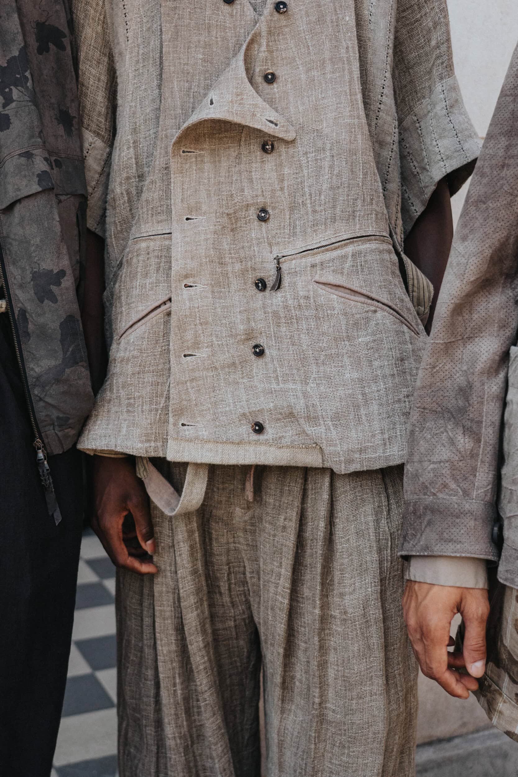 Ziggy Chen Spring 2027 Men's Fashion Show Backstage
