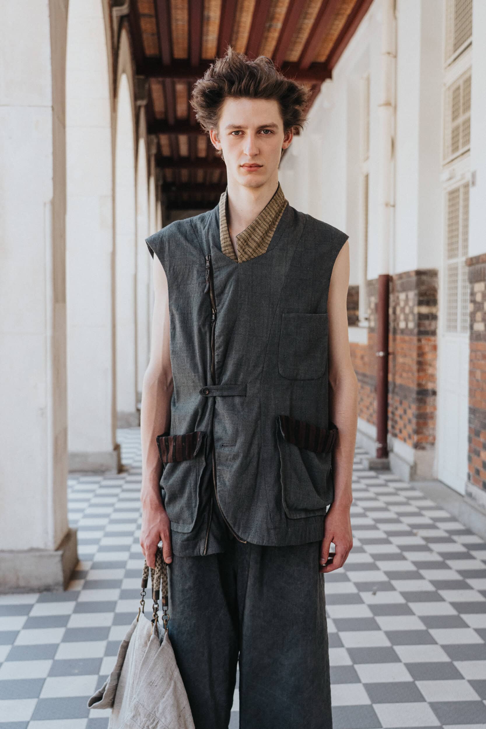 Ziggy Chen Spring 2027 Men's Fashion Show Backstage