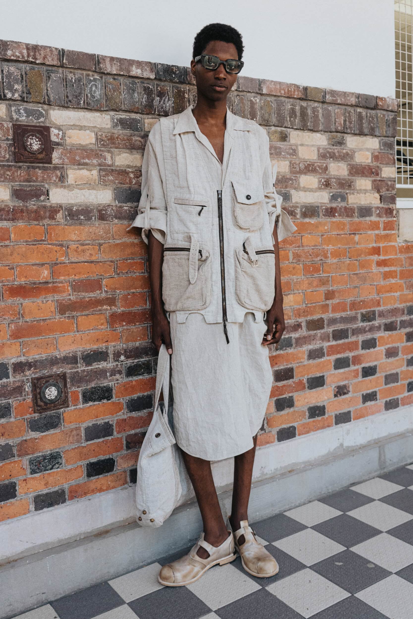 Ziggy Chen Spring 2027 Men's Fashion Show Backstage