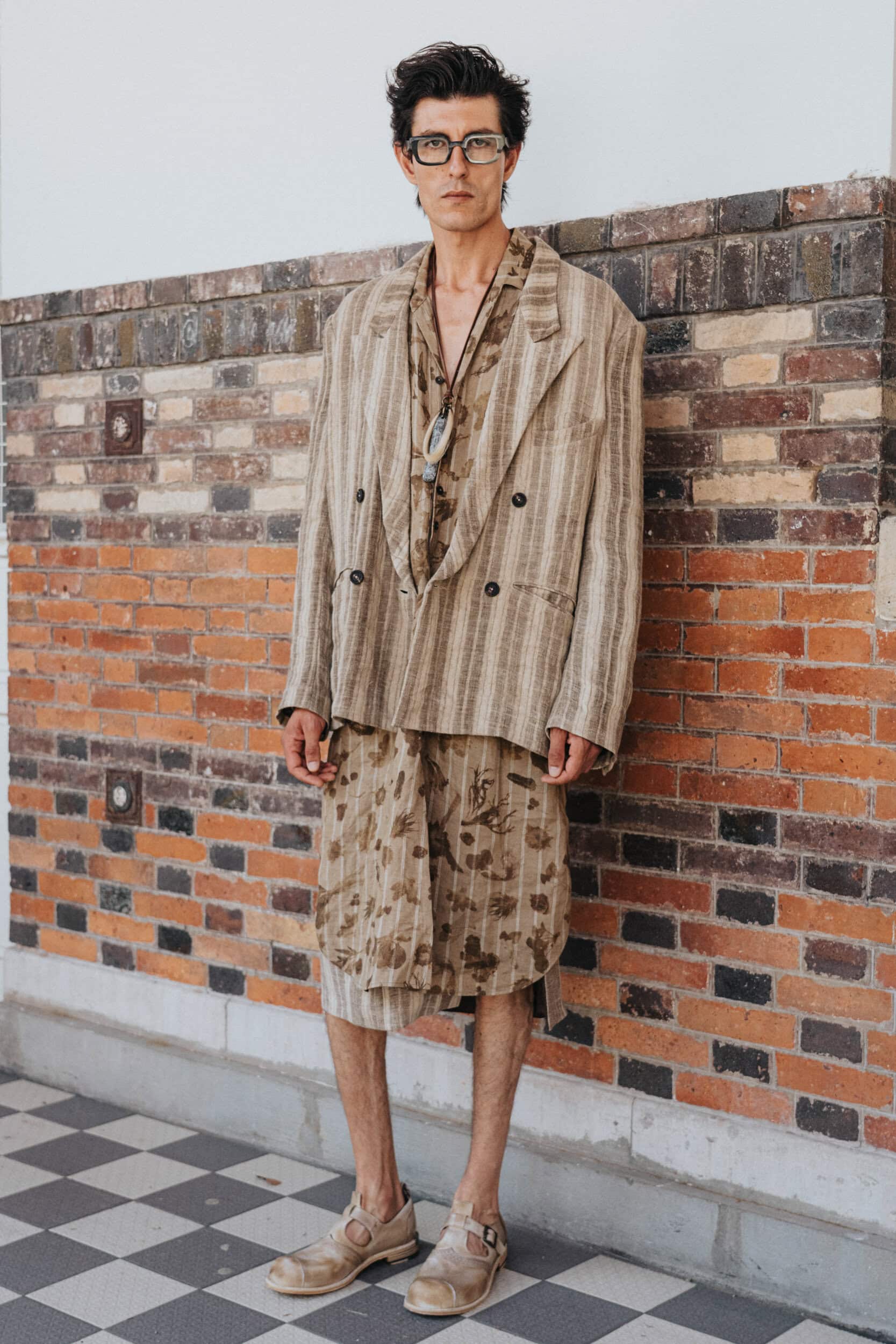Ziggy Chen Spring 2027 Men's Fashion Show Backstage