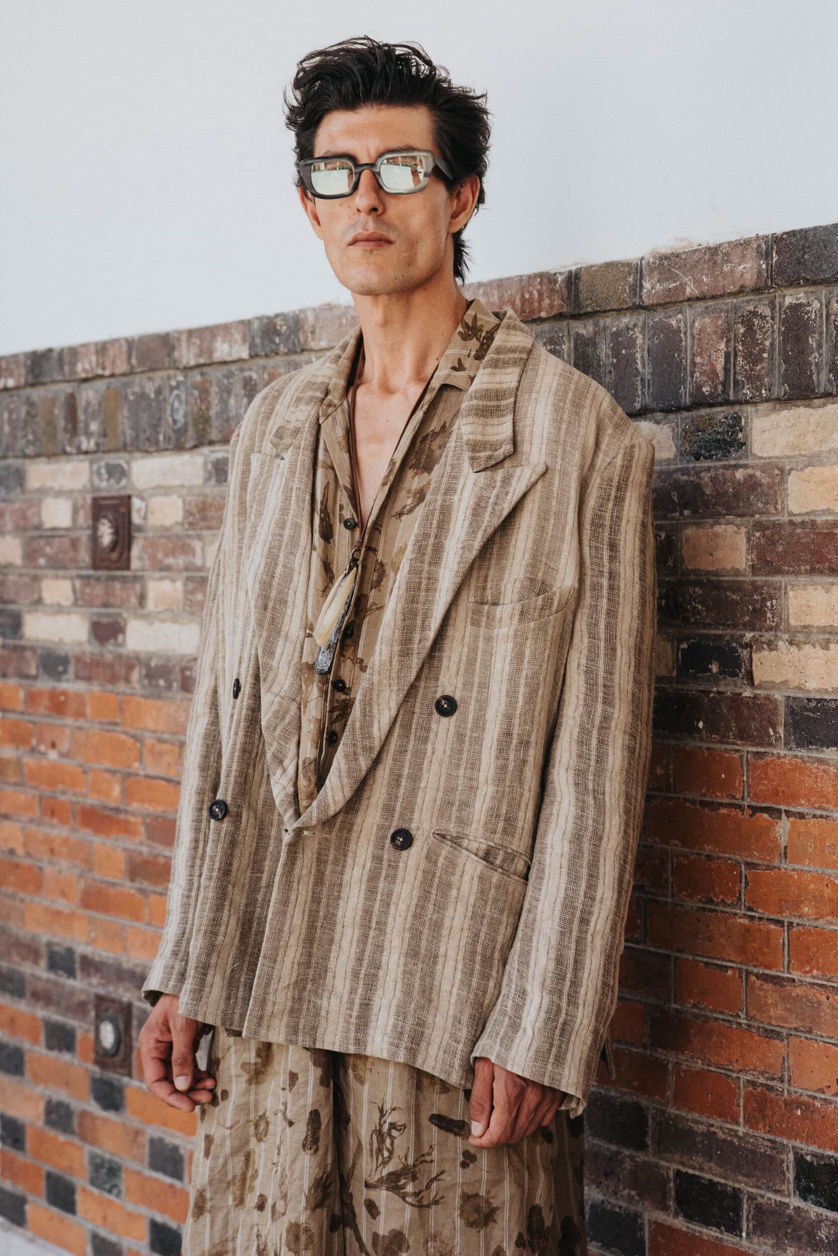 Ziggy Chen Spring 2027 Men's Fashion Show Backstage