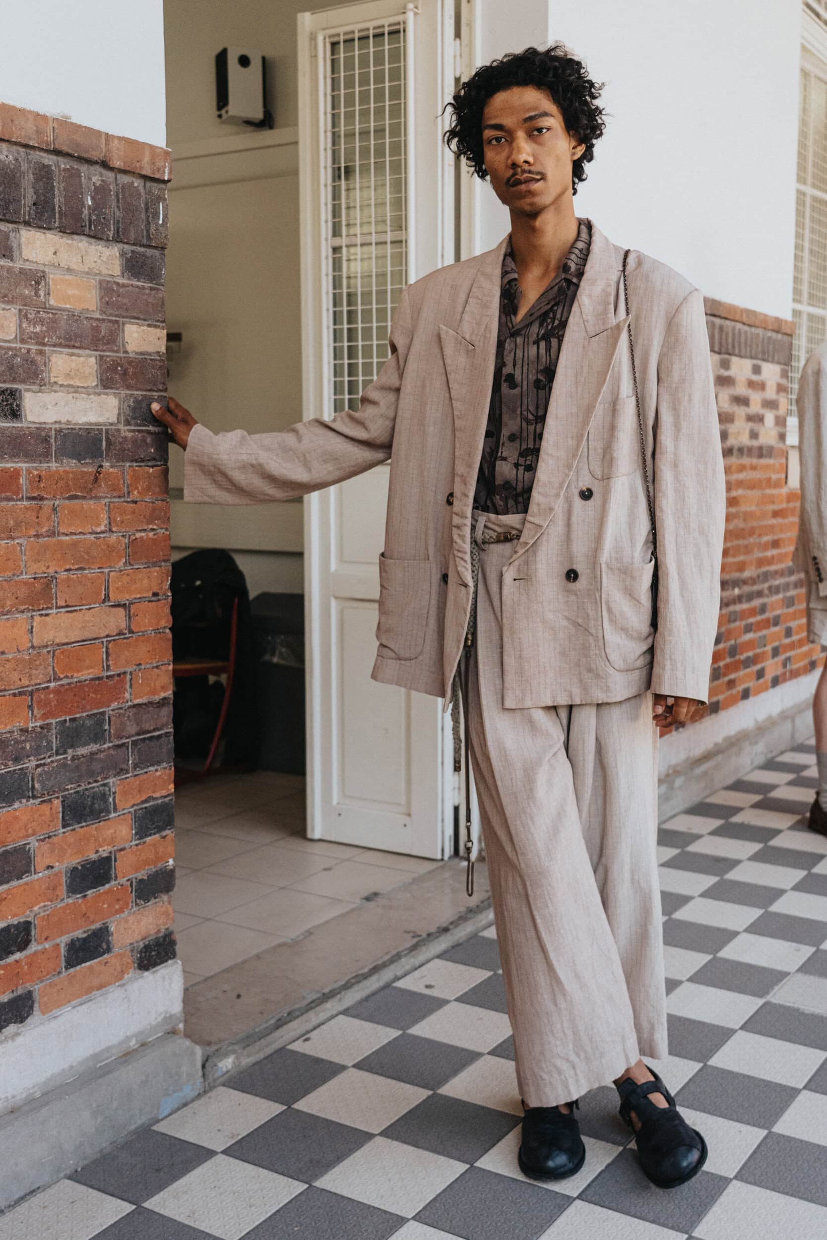 Ziggy Chen Spring 2027 Men's Fashion Show Backstage