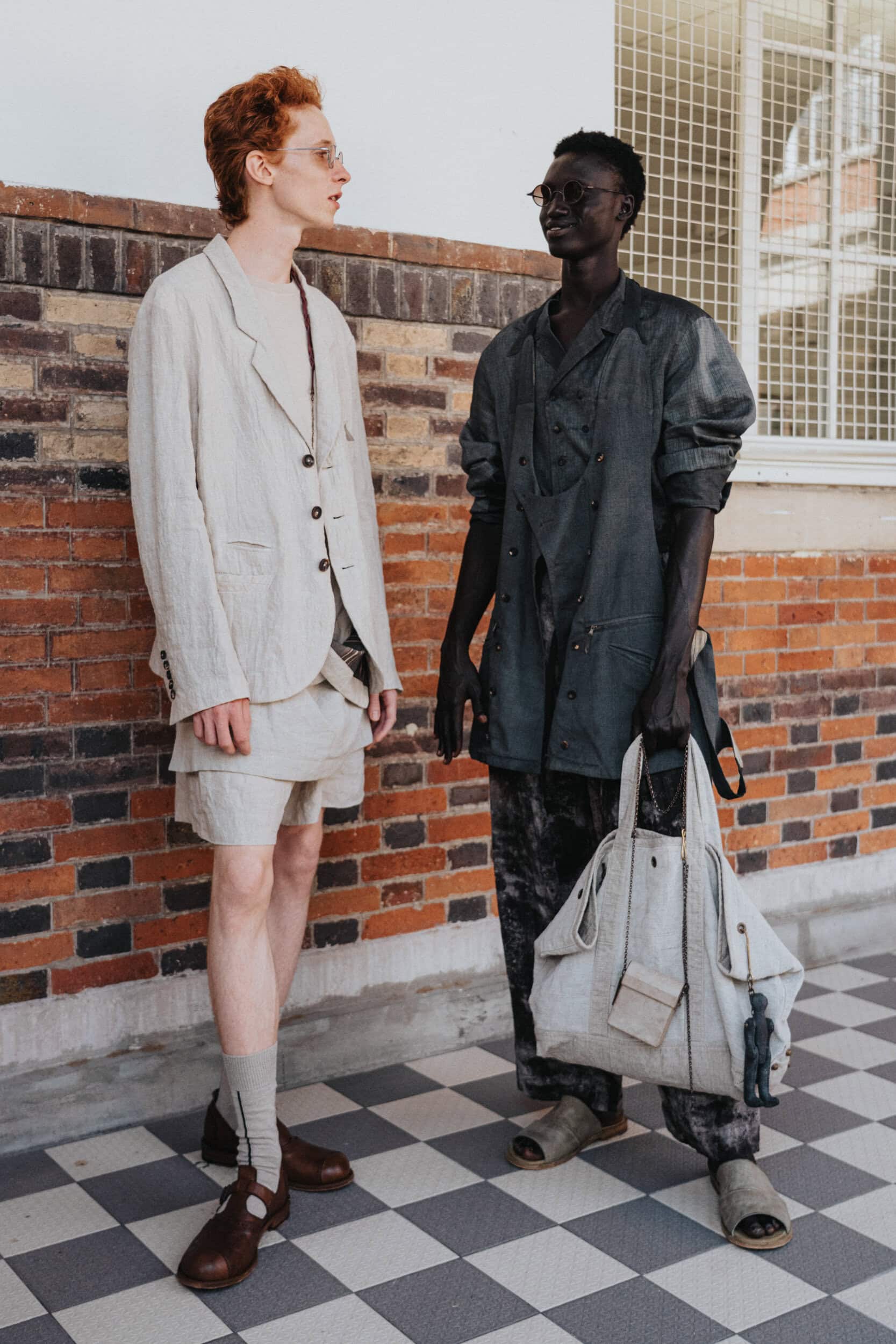 Ziggy Chen Spring 2027 Men's Fashion Show Backstage
