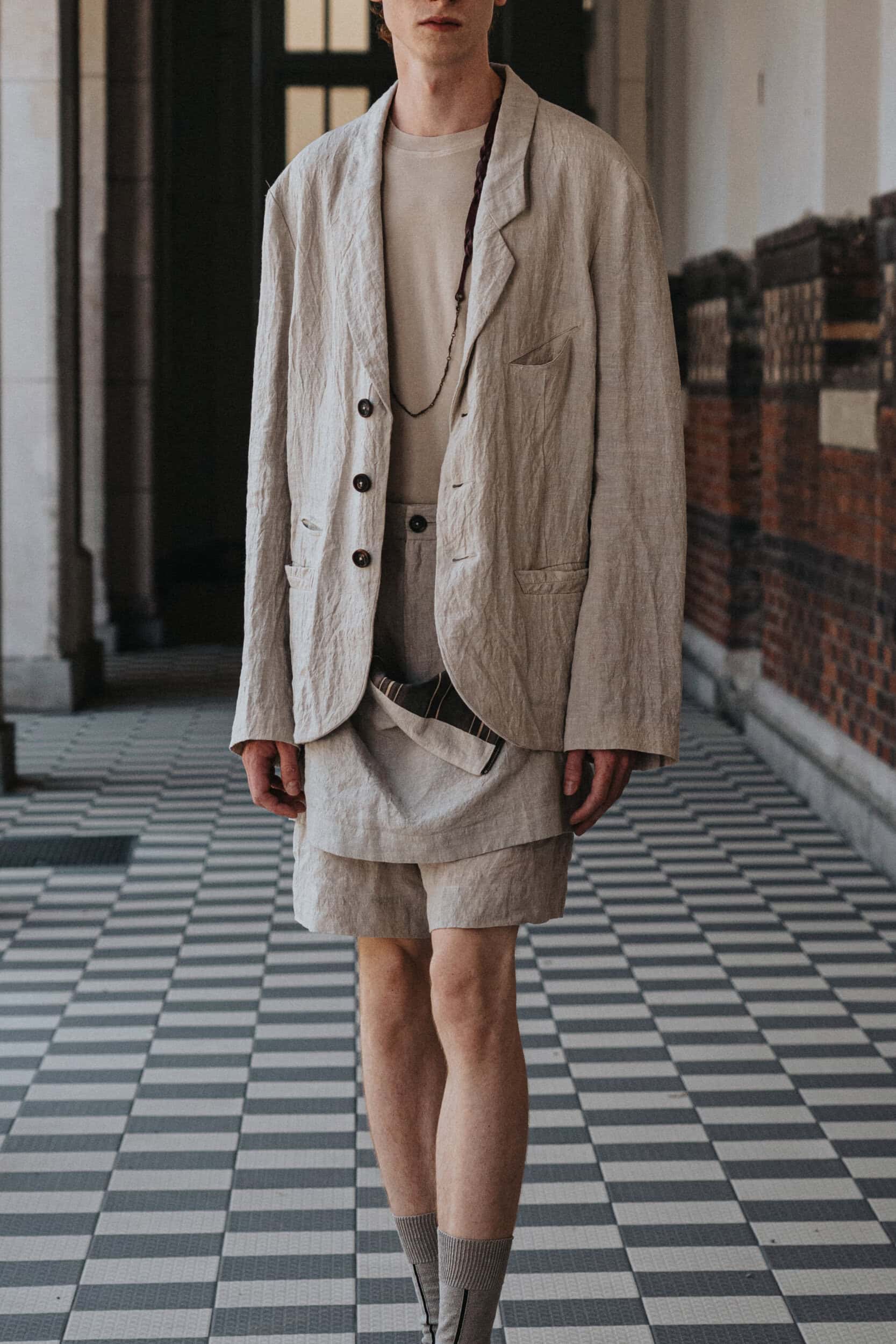 Ziggy Chen Spring 2027 Men's Fashion Show Backstage