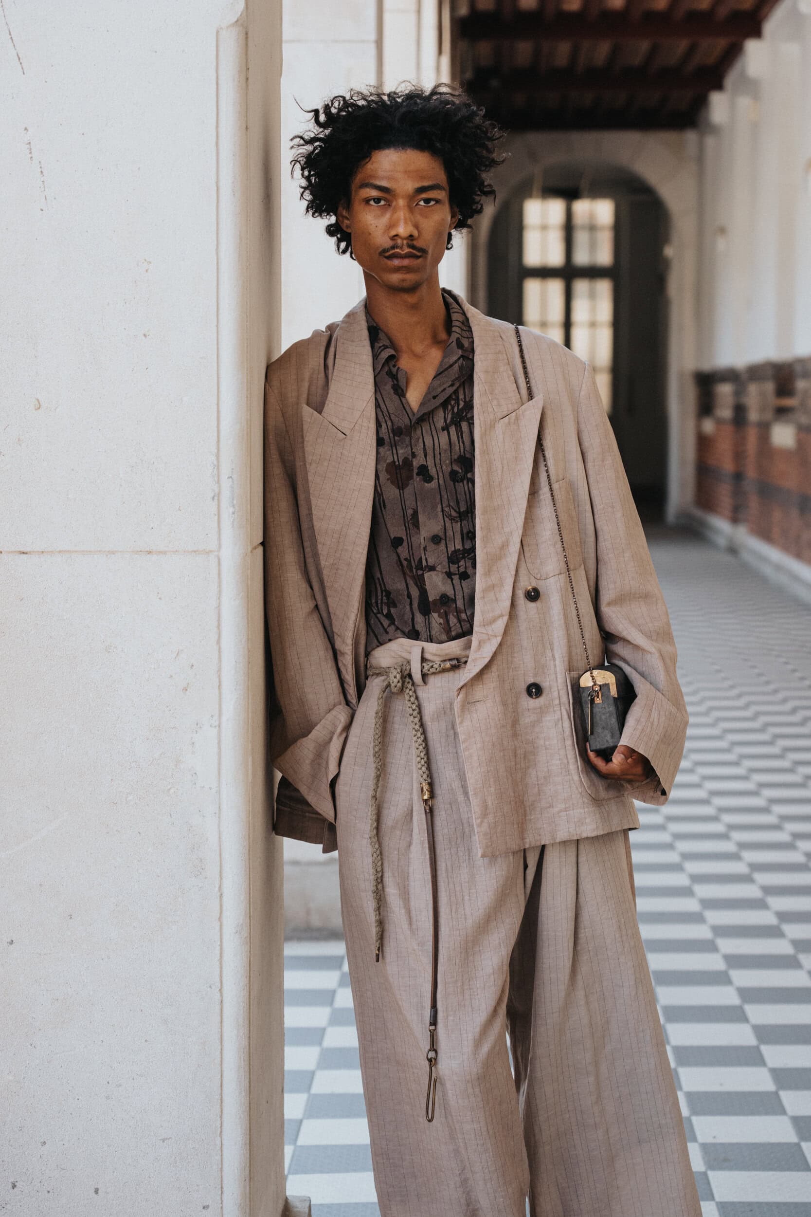 Ziggy Chen Spring 2027 Men's Fashion Show Backstage