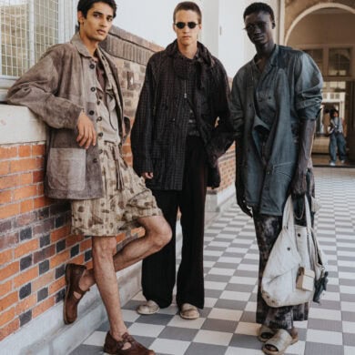 Ziggy Chen Spring 2027 Men's Fashion Show Backstage