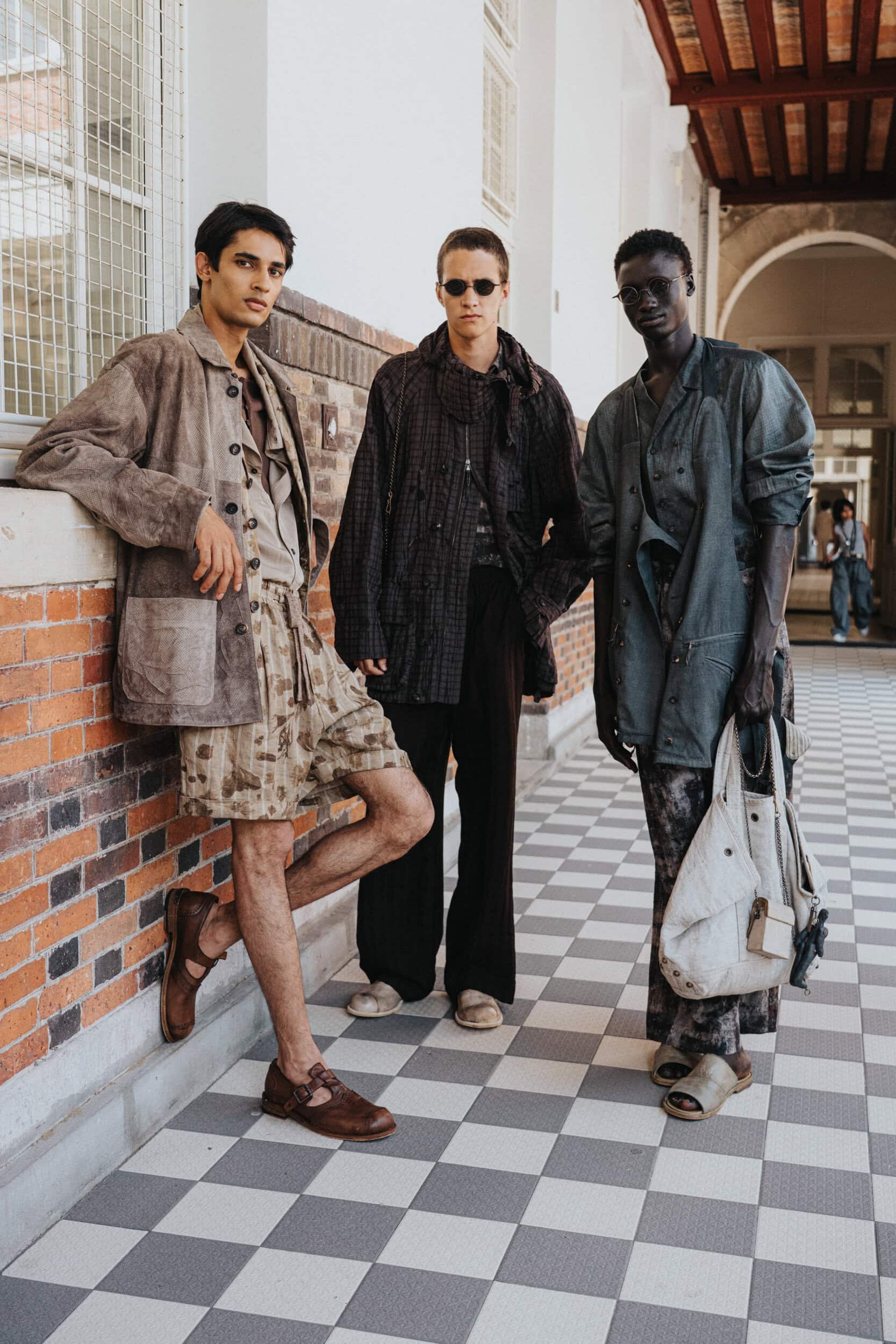 Ziggy Chen Spring 2027 Men's Fashion Show Backstage