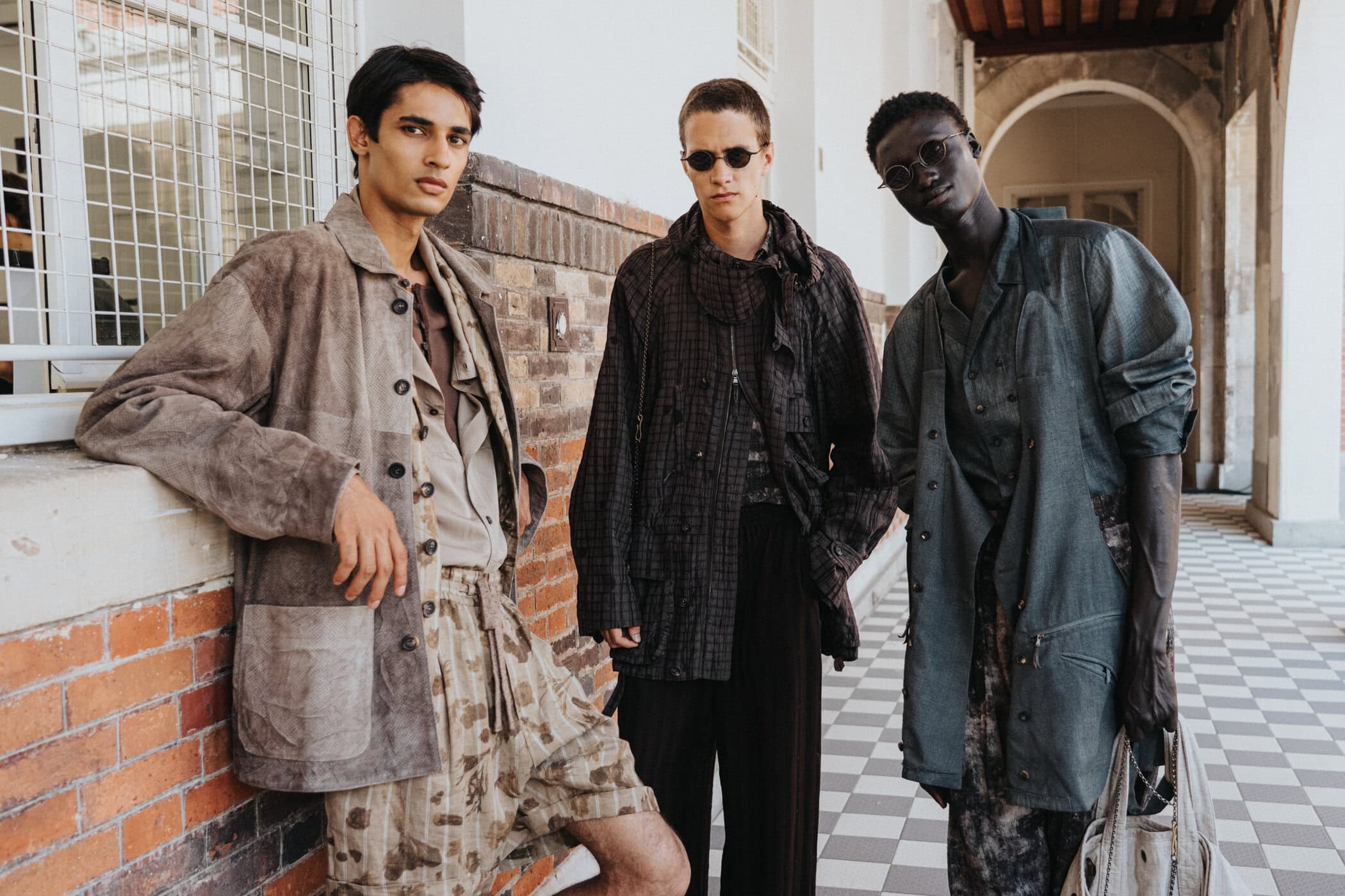 Ziggy Chen Spring 2027 Men's Fashion Show Backstage