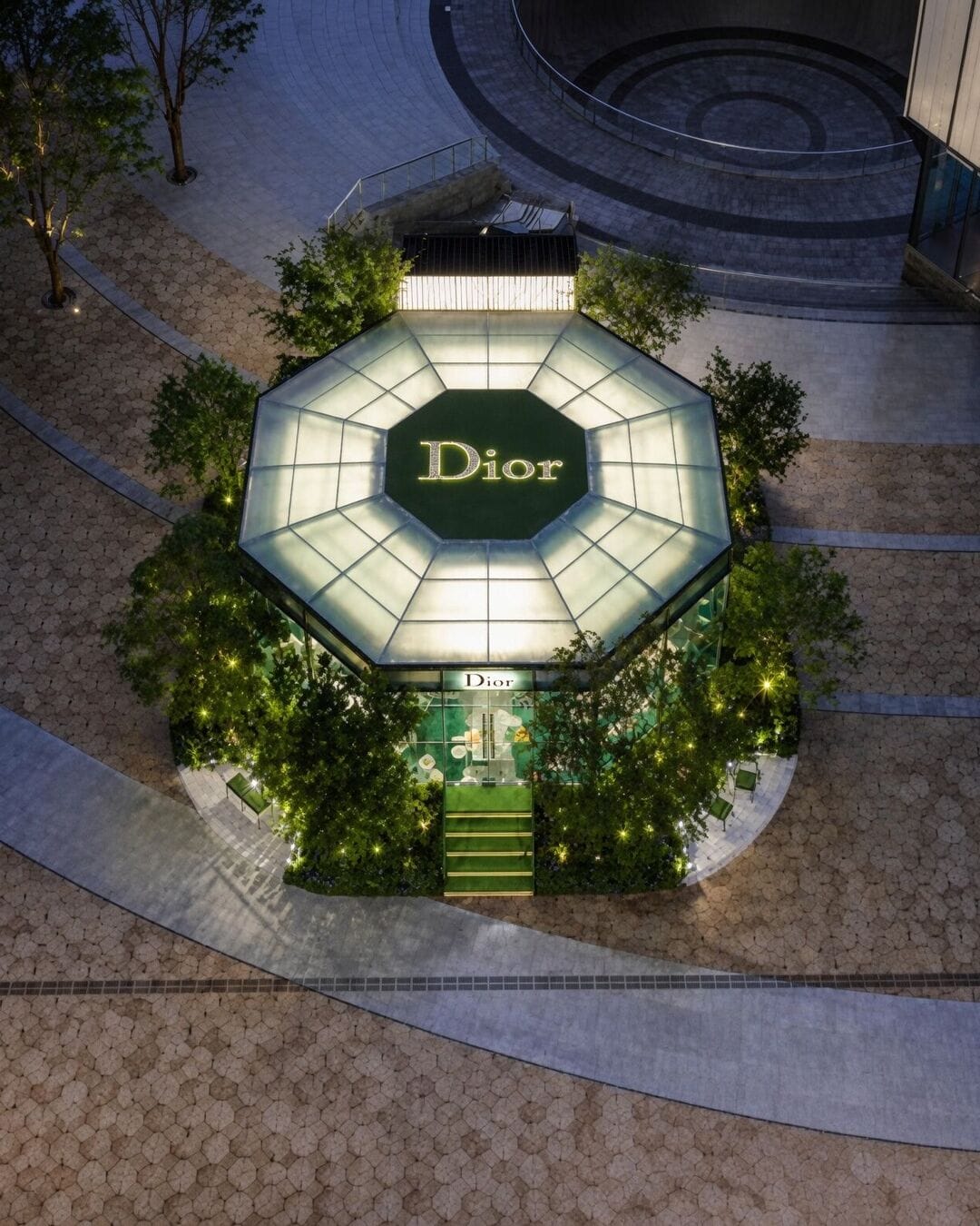 Dior Restages Its Tuileries Runway Set Across Chinese Retail Hubs