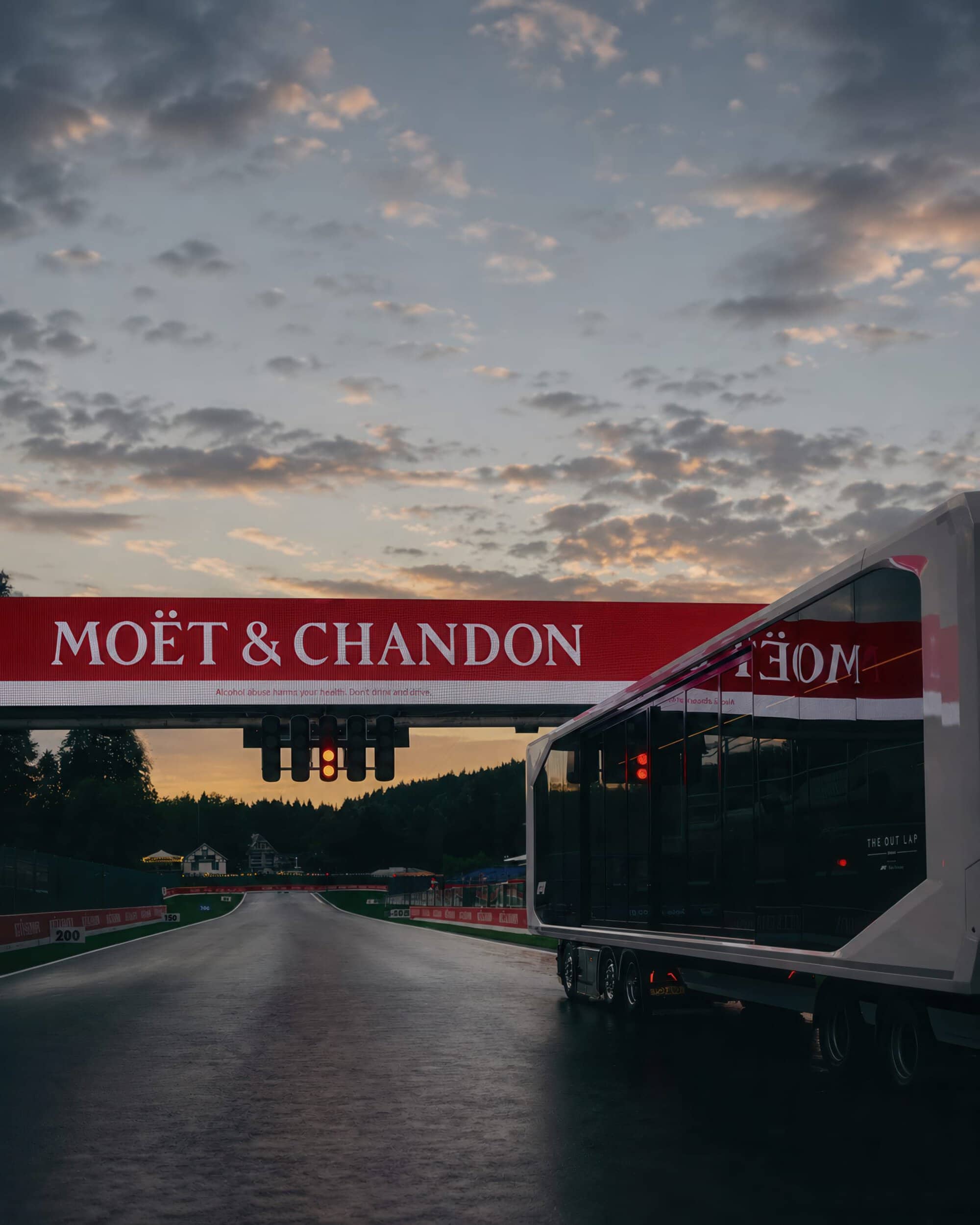 Moët & Chandon Brings Fine Dining to Formula 1