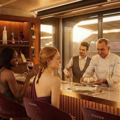 Moët & Chandon Brings Fine Dining to Formula 1