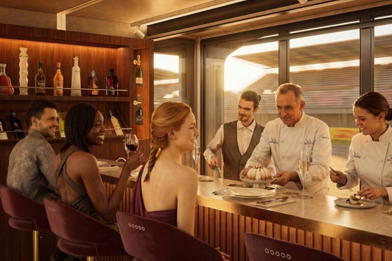 Moët & Chandon Brings Fine Dining to Formula 1